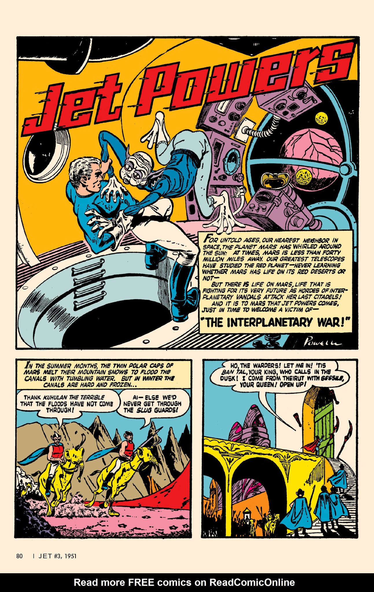 Read online Bob Powell's Complete Jet Powers comic -  Issue # TPB (Part 1) - 84