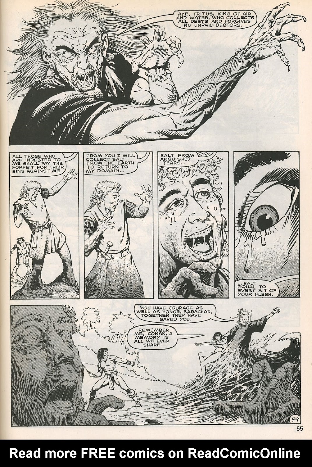 The Savage Sword Of Conan issue 129 - Page 53