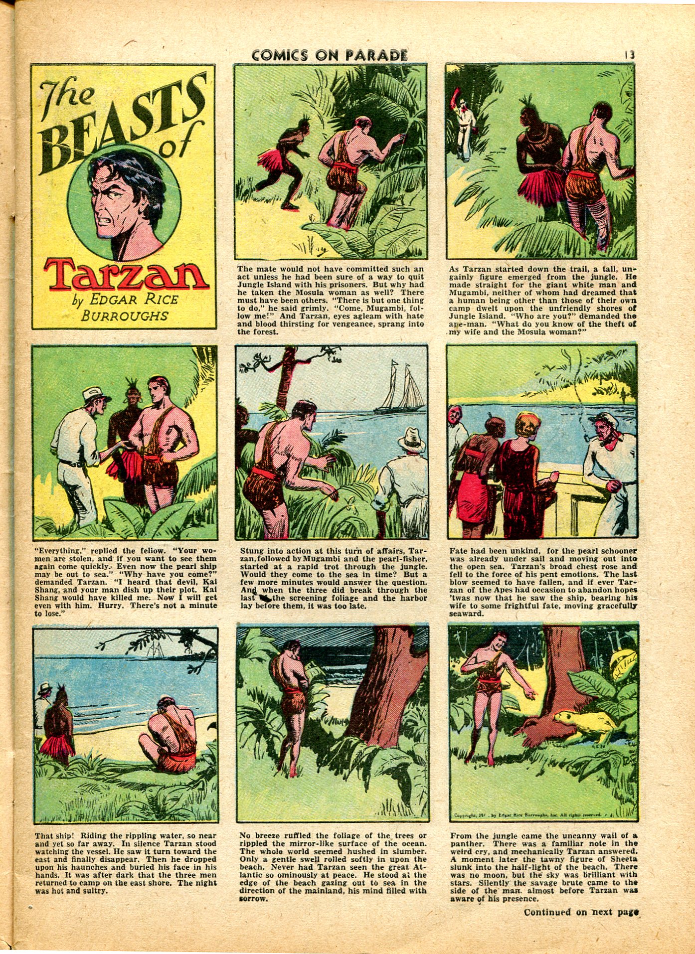 Read online Comics on Parade comic -  Issue #21 - 15
