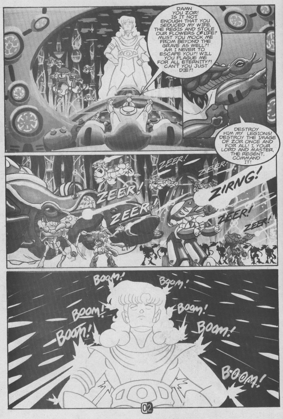 Read online Robotech II: The Sentinels comic -  Issue #8 - 4