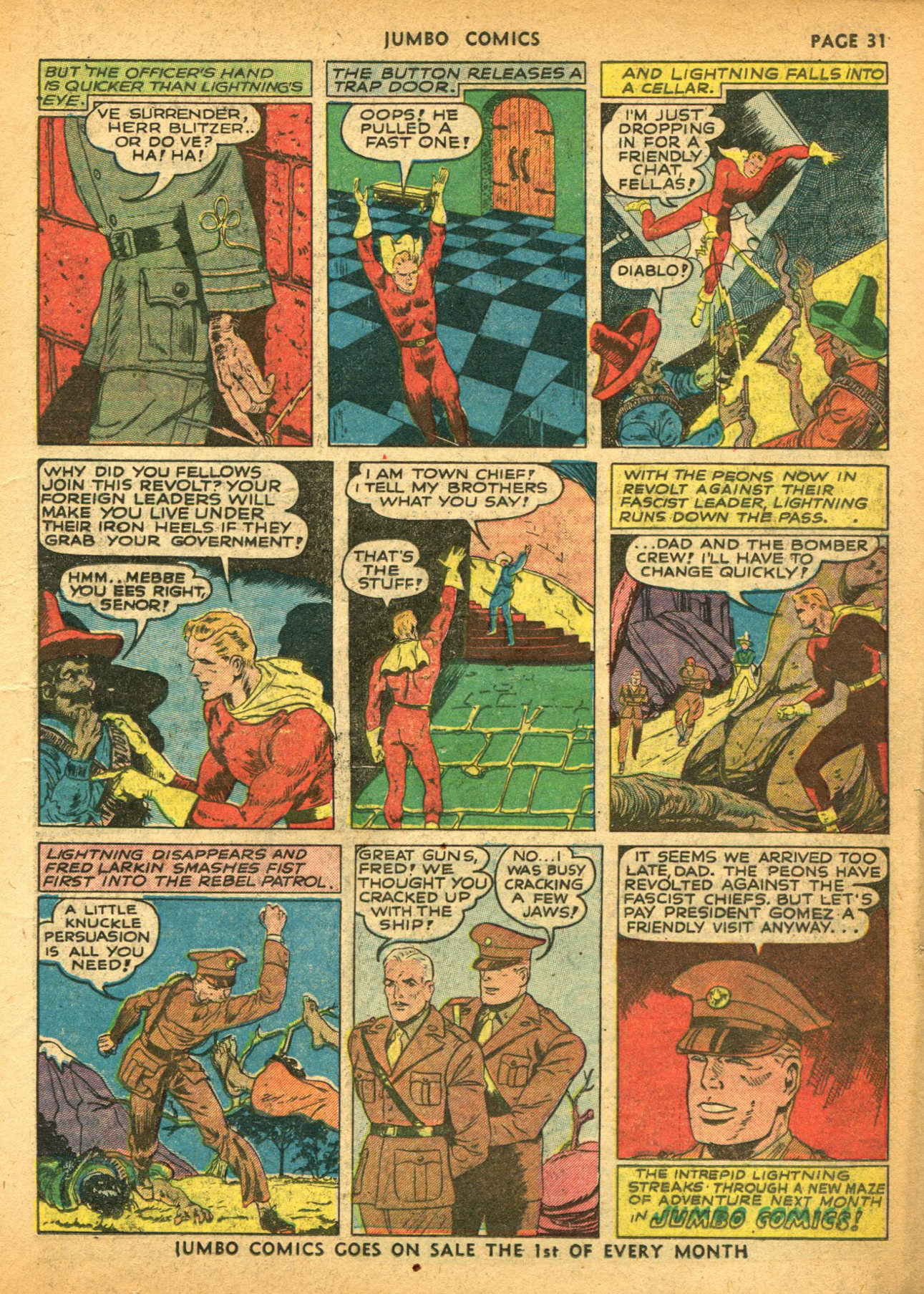 Read online Jumbo Comics comic -  Issue #30 - 33