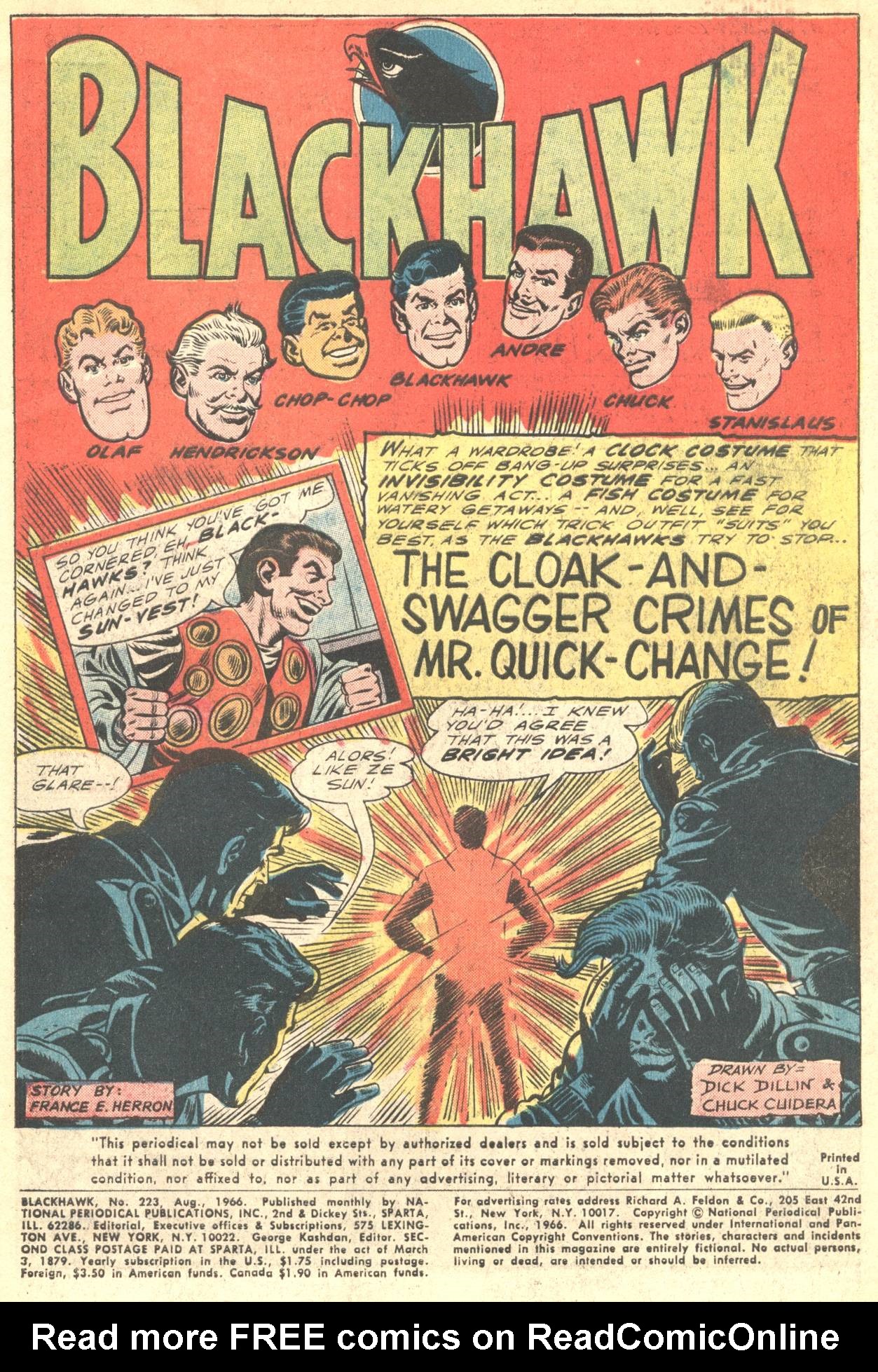 Blackhawk (1957) Issue #223 #115 - English 3