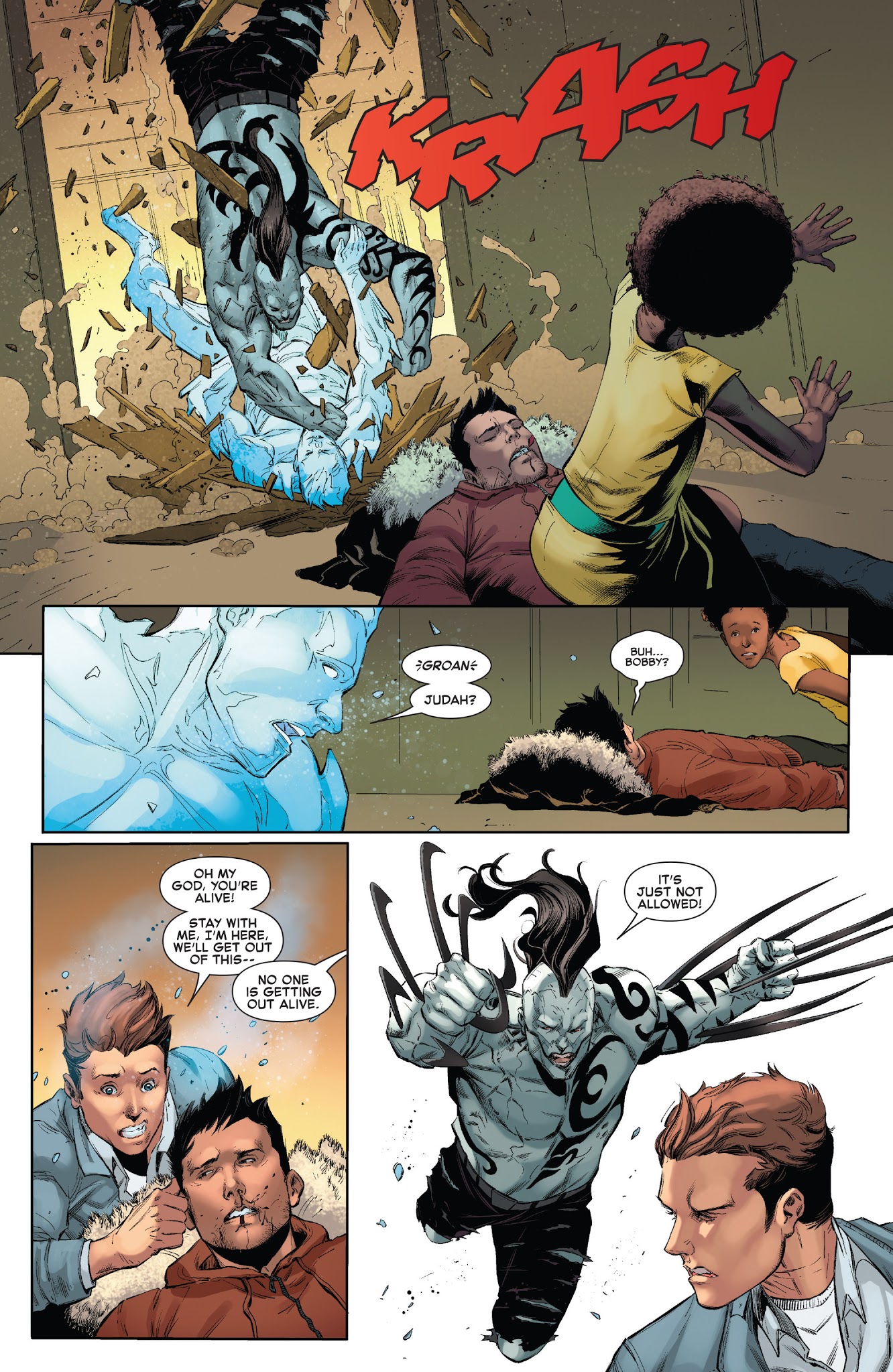 Read online Iceman (2017) comic -  Issue #10 - 14
