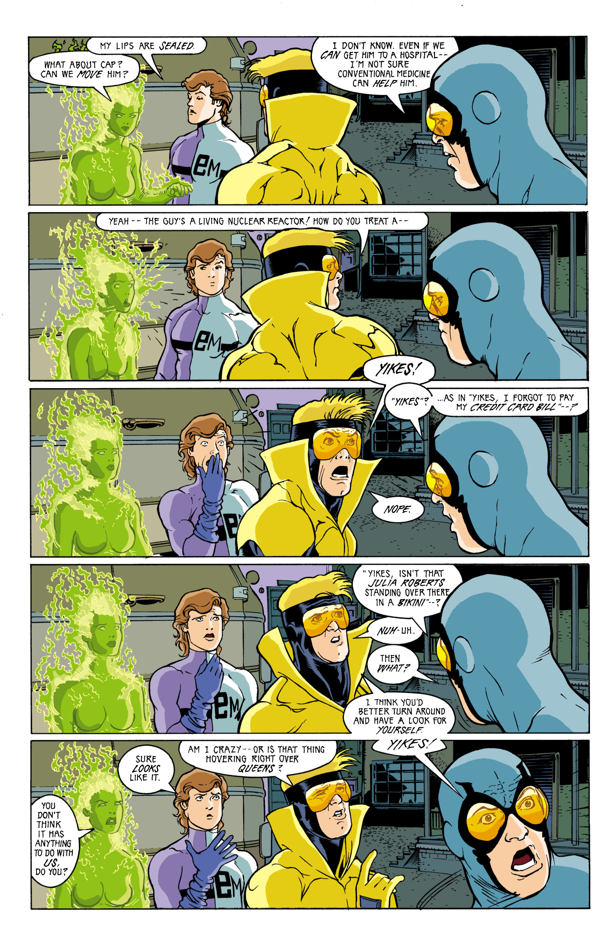 Read online Formerly Known as the Justice League comic -  Issue #4 - 22