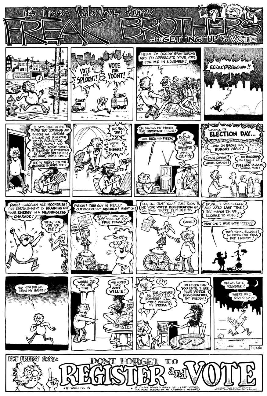 Read online The Fabulous Furry Freak Brothers comic -  Issue #3 - 27