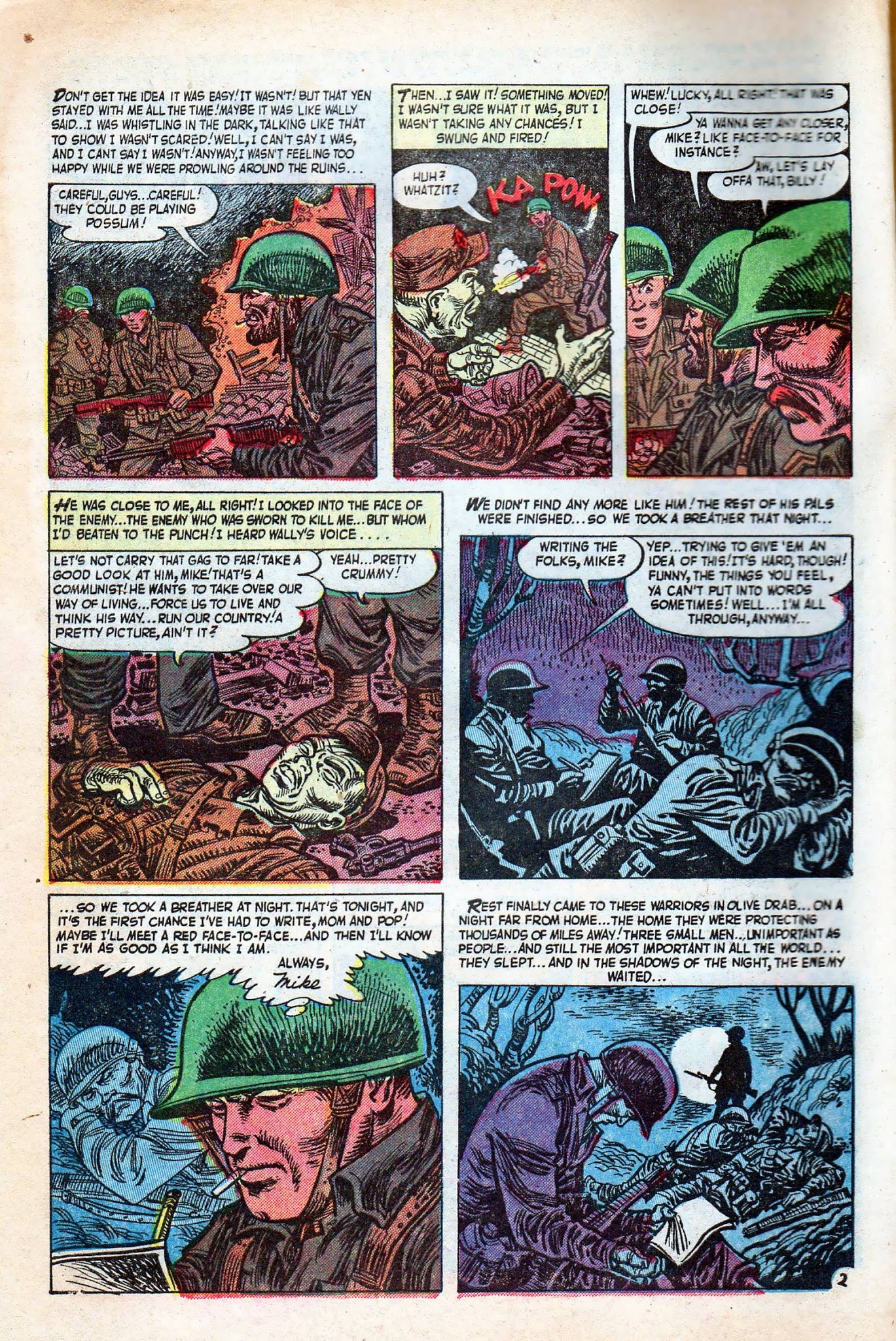 Read online War Comics comic -  Issue #20 - 4