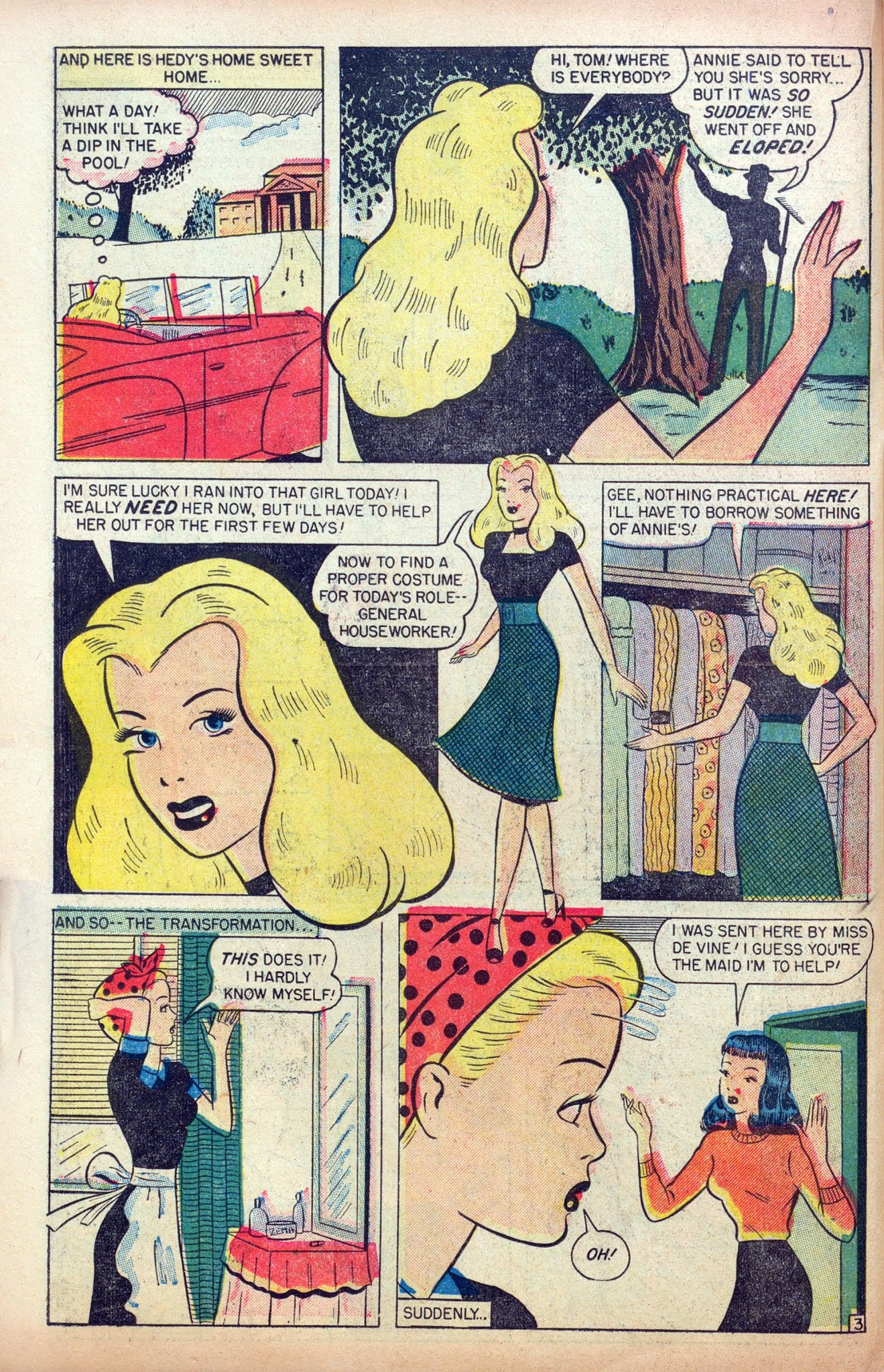 Read online Hedy De Vine Comics comic -  Issue #31 - 32