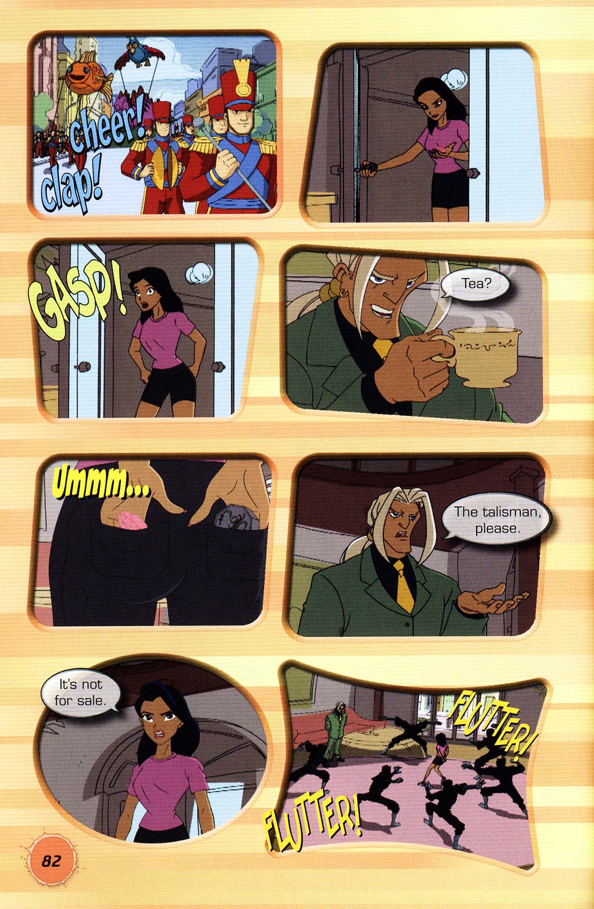 Read online Jackie Chan Adventures comic -  Issue # TPB 2 - 83