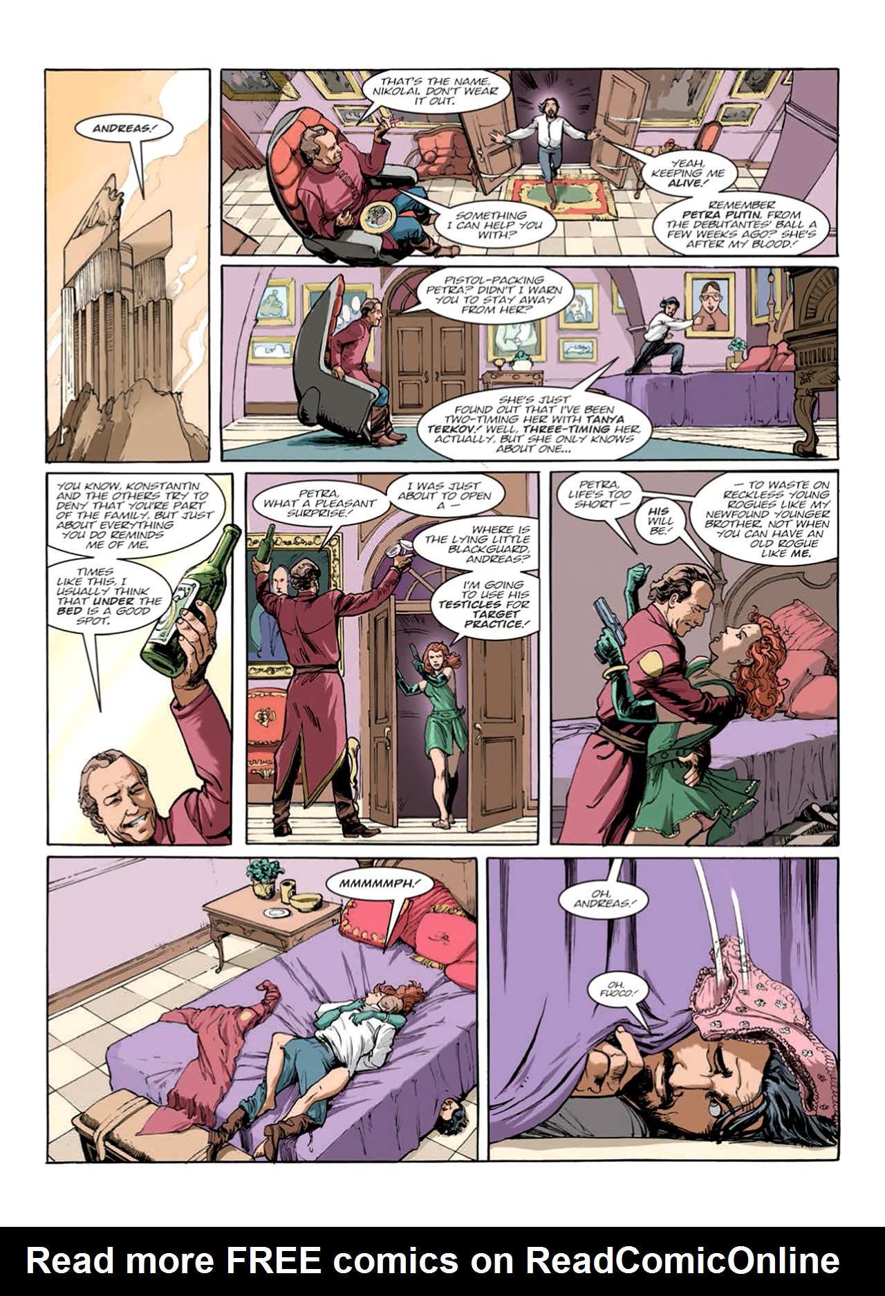 Read online Nikolai Dante comic -  Issue # TPB 9 - 147