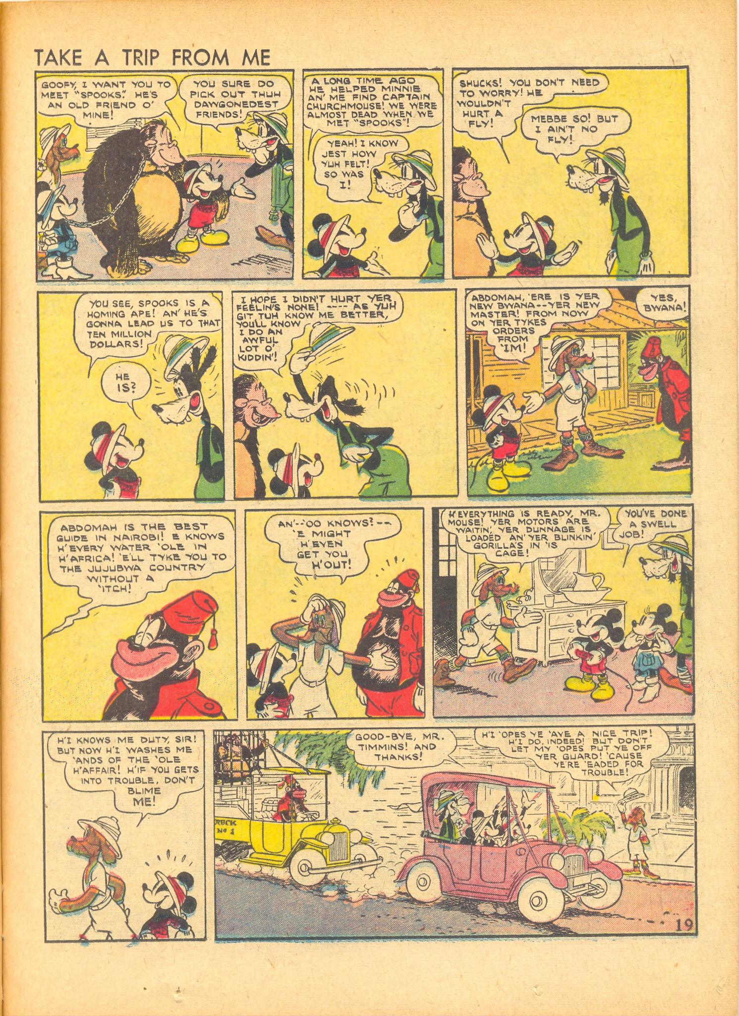 Read online Walt Disney's Comics and Stories comic -  Issue #4 - 21
