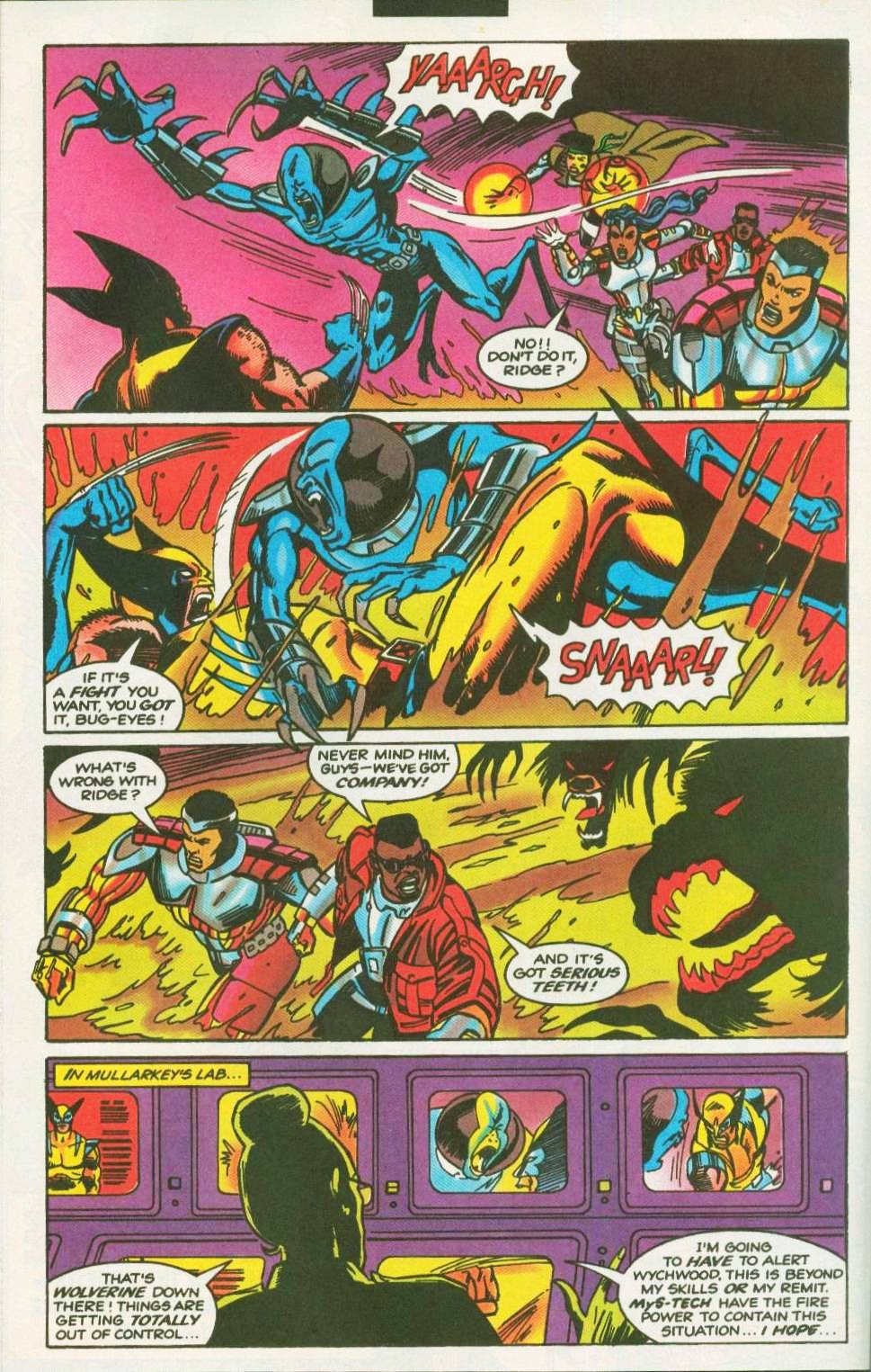 Read online Codename: Genetix comic -  Issue #1 - 22