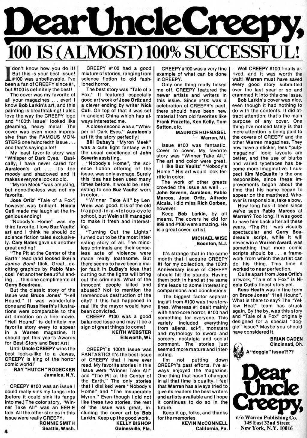 Read online Creepy (1964) comic -  Issue #103 - 4