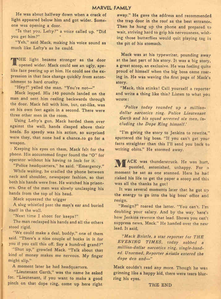 Read online The Marvel Family comic -  Issue #44 - 17