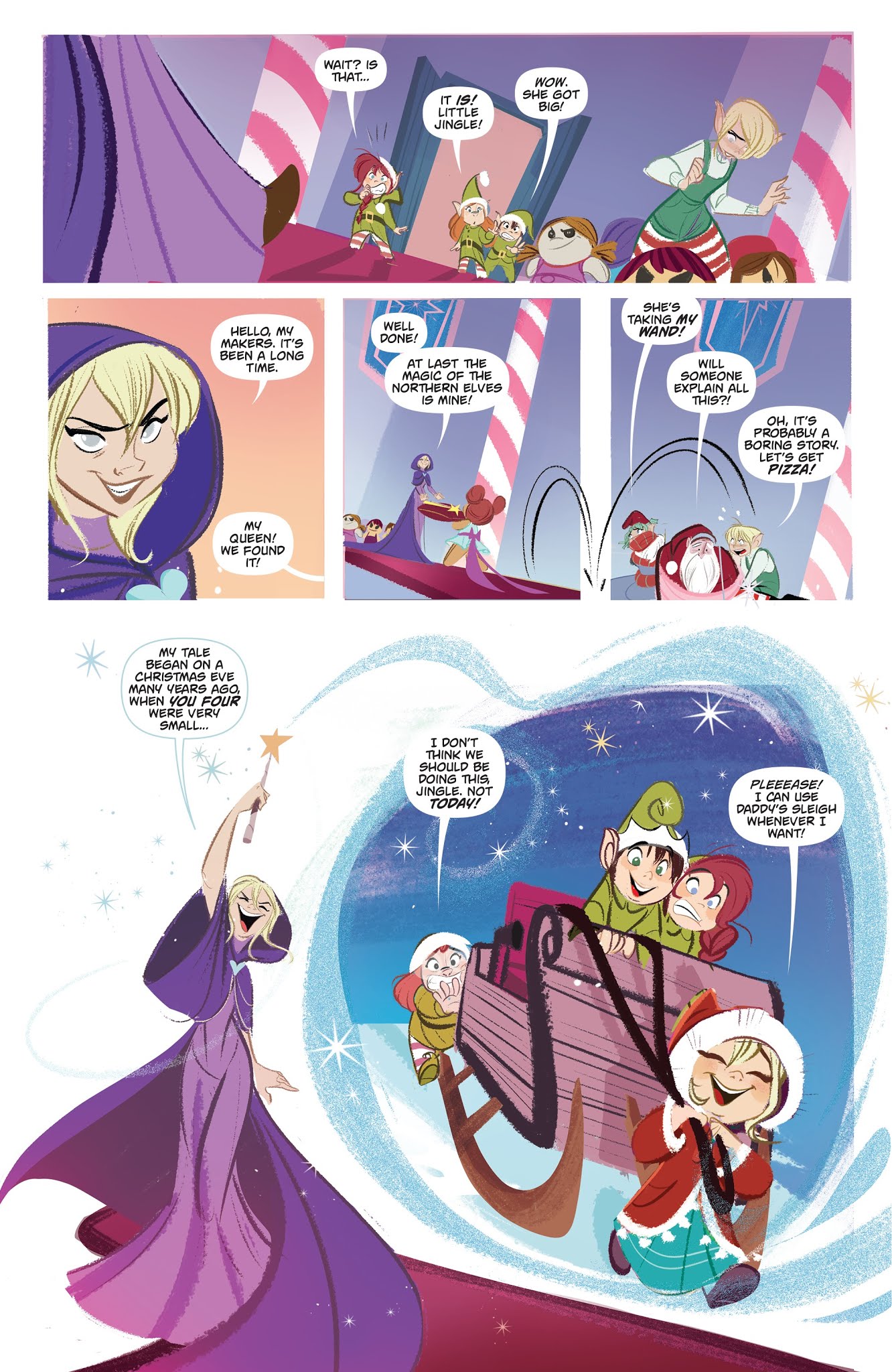 Read online Jingle Belle: The Homemades' Tale comic -  Issue # Full - 16