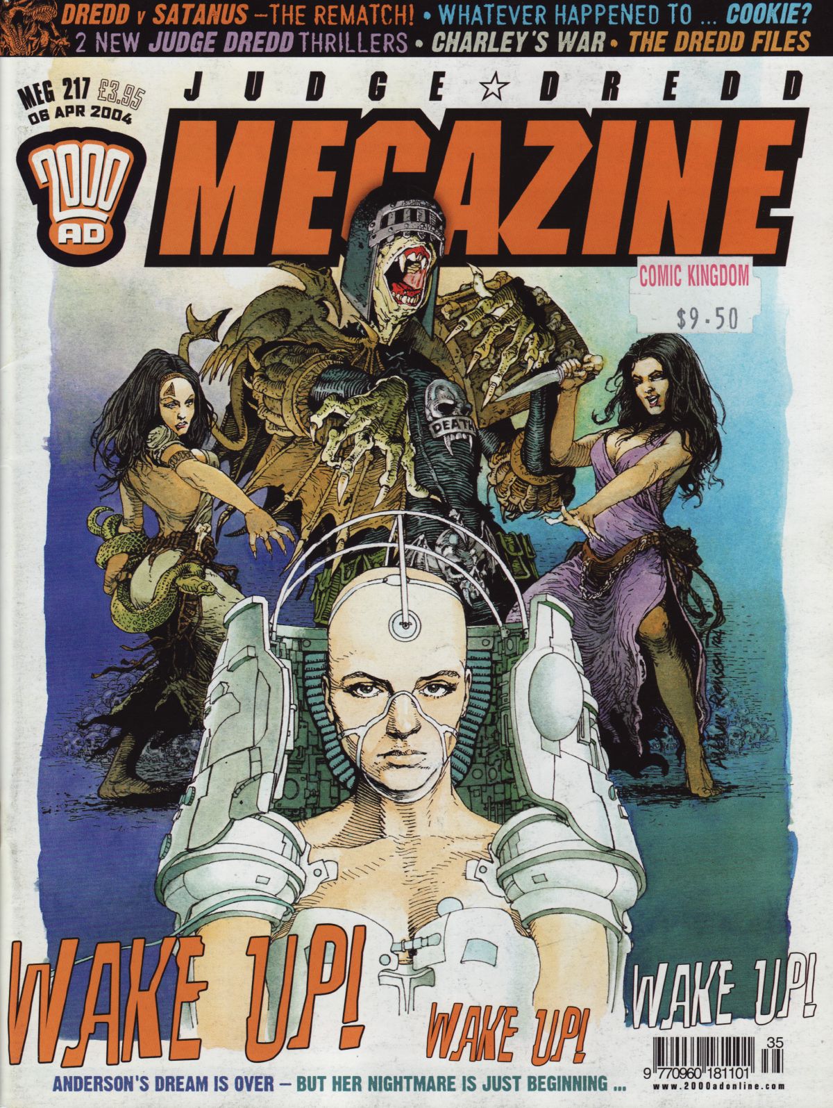 Read online Judge Dredd Megazine (Vol. 5) comic -  Issue #217 - 1