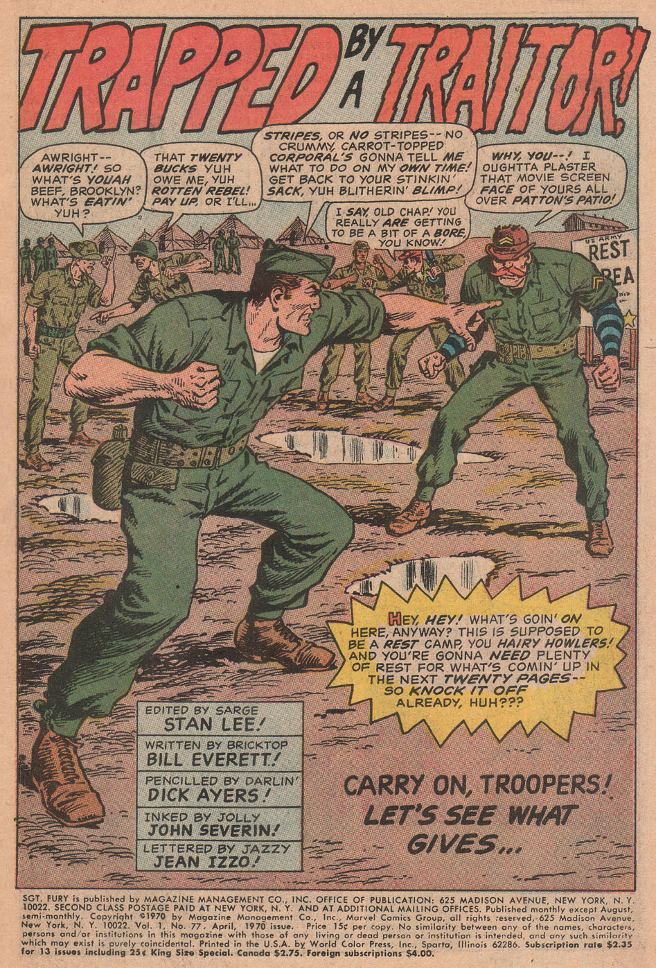 Read online Sgt. Fury comic -  Issue #77 - 3
