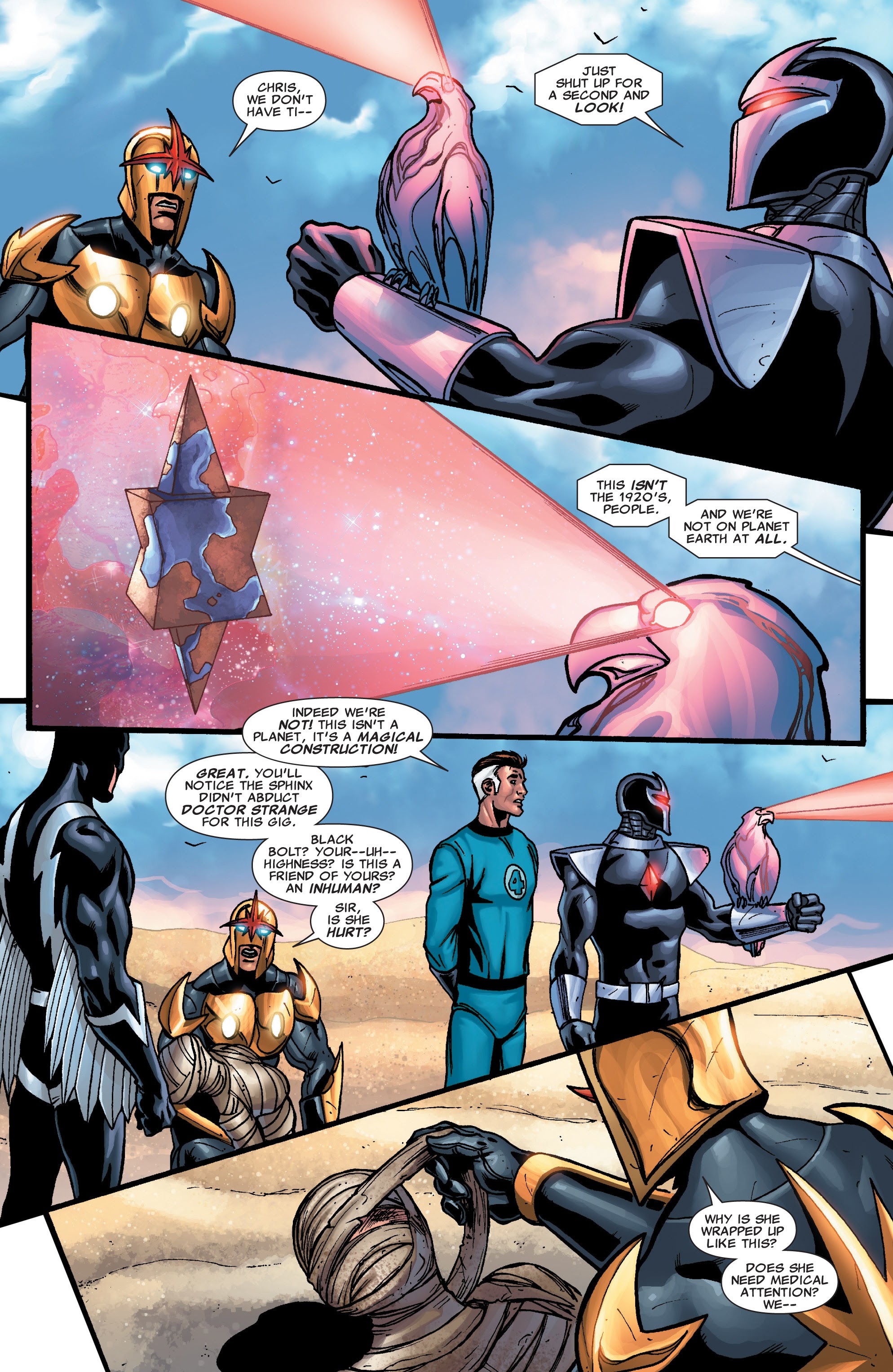 Read online Nova (2007) comic -  Issue #32 - 23