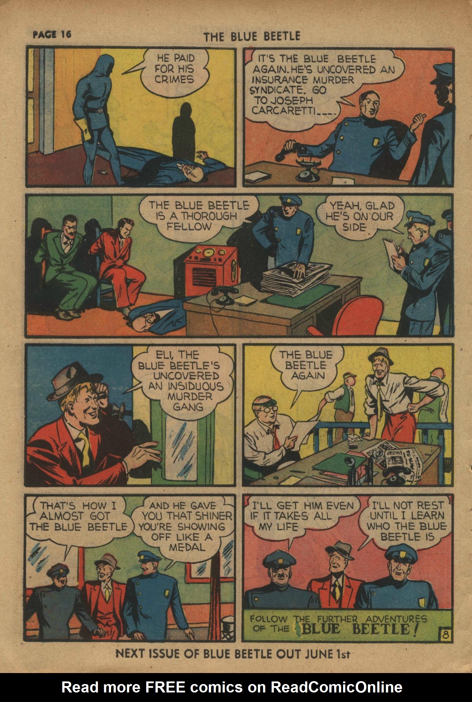 Read online The Blue Beetle comic -  Issue #2 - 18