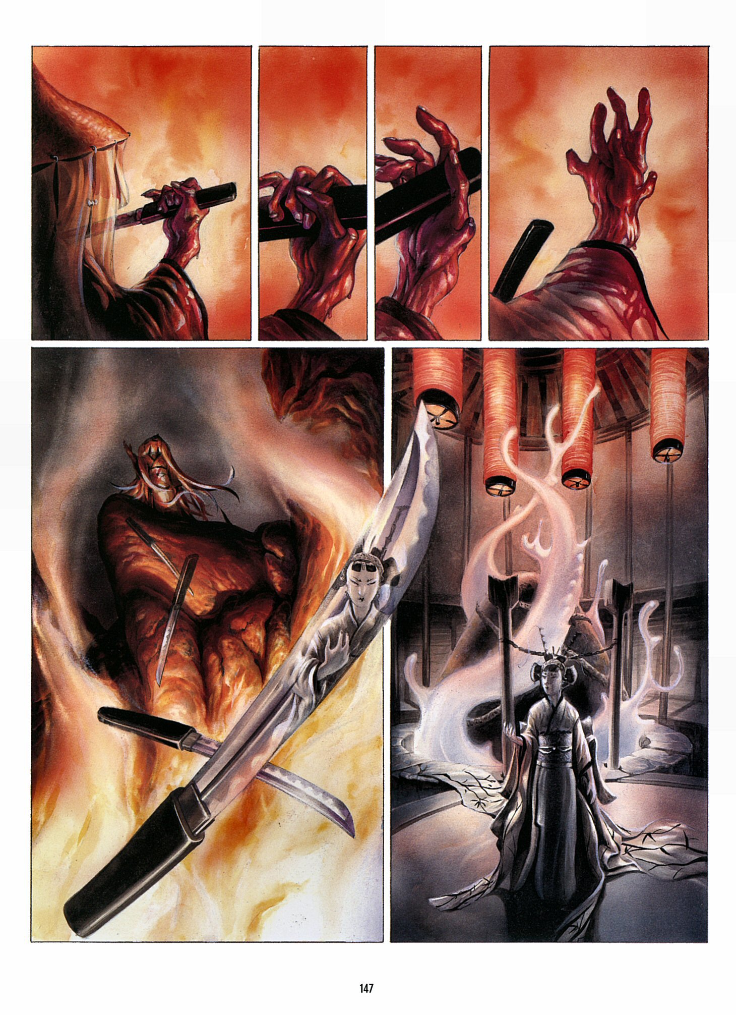 Read online Legend of the Scarlet Blades comic -  Issue # TPB - 148