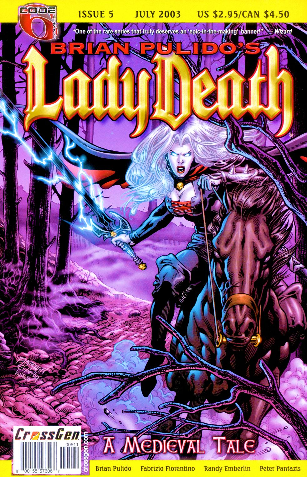 Read online Lady Death: A Medieval Tale comic -  Issue #5 - 1