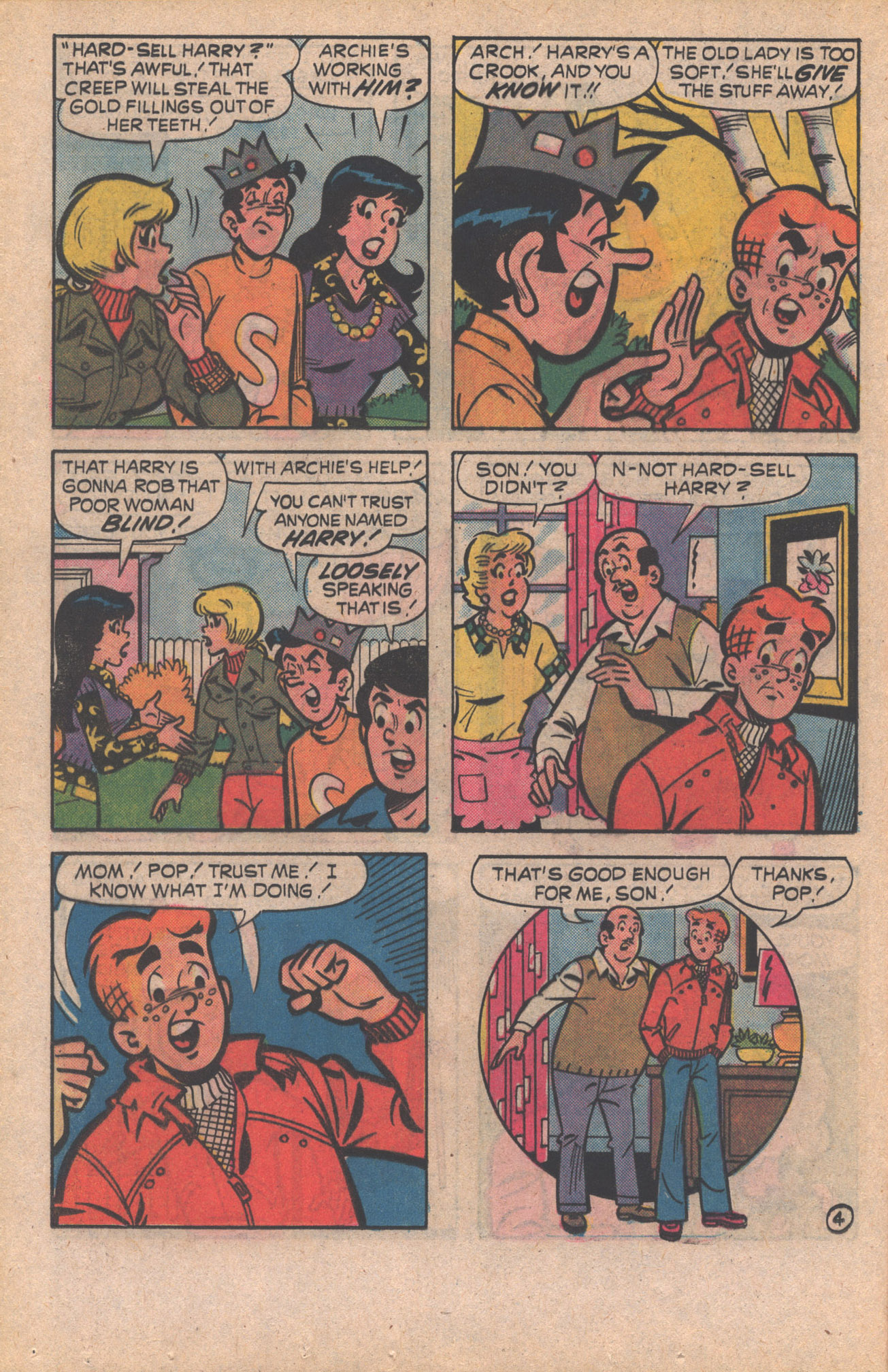 Read online Archie at Riverdale High (1972) comic -  Issue #32 - 16