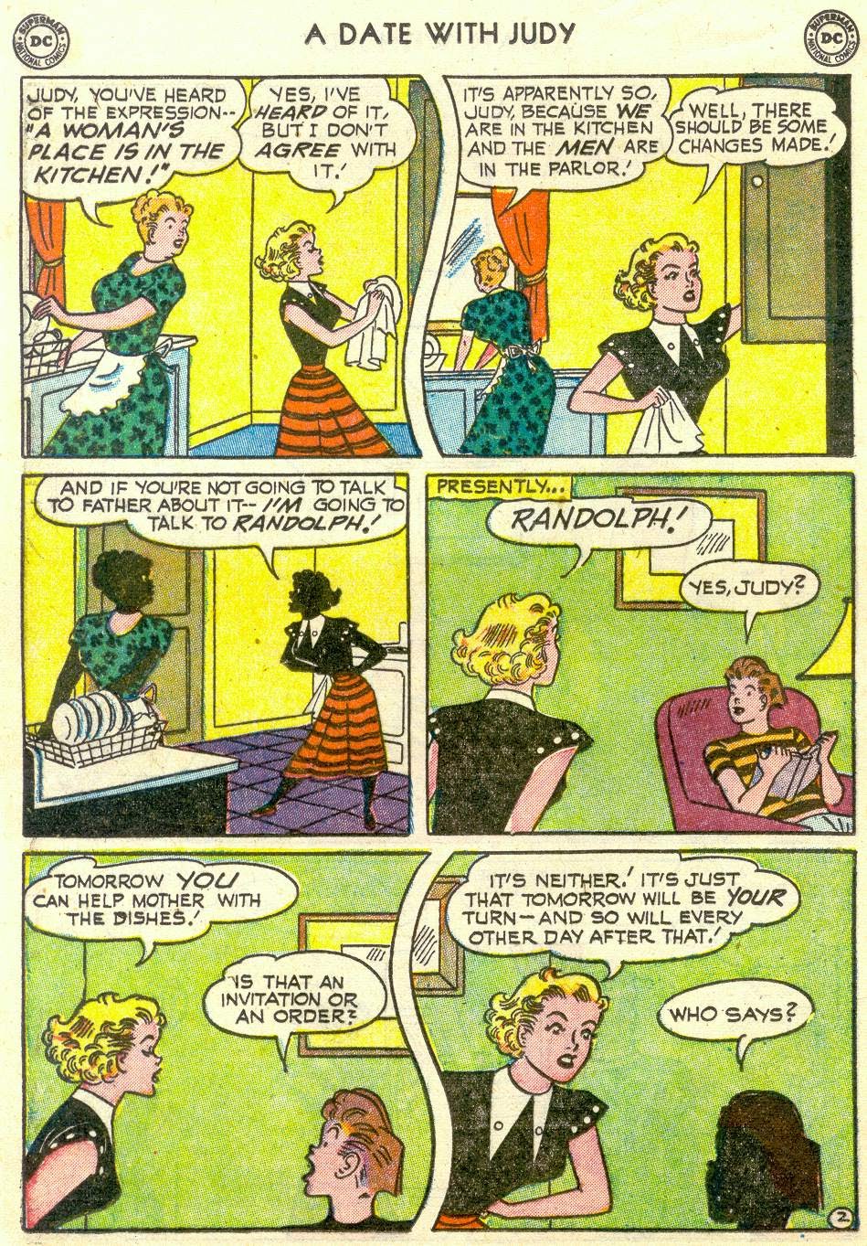 Read online A Date with Judy comic -  Issue #28 - 14
