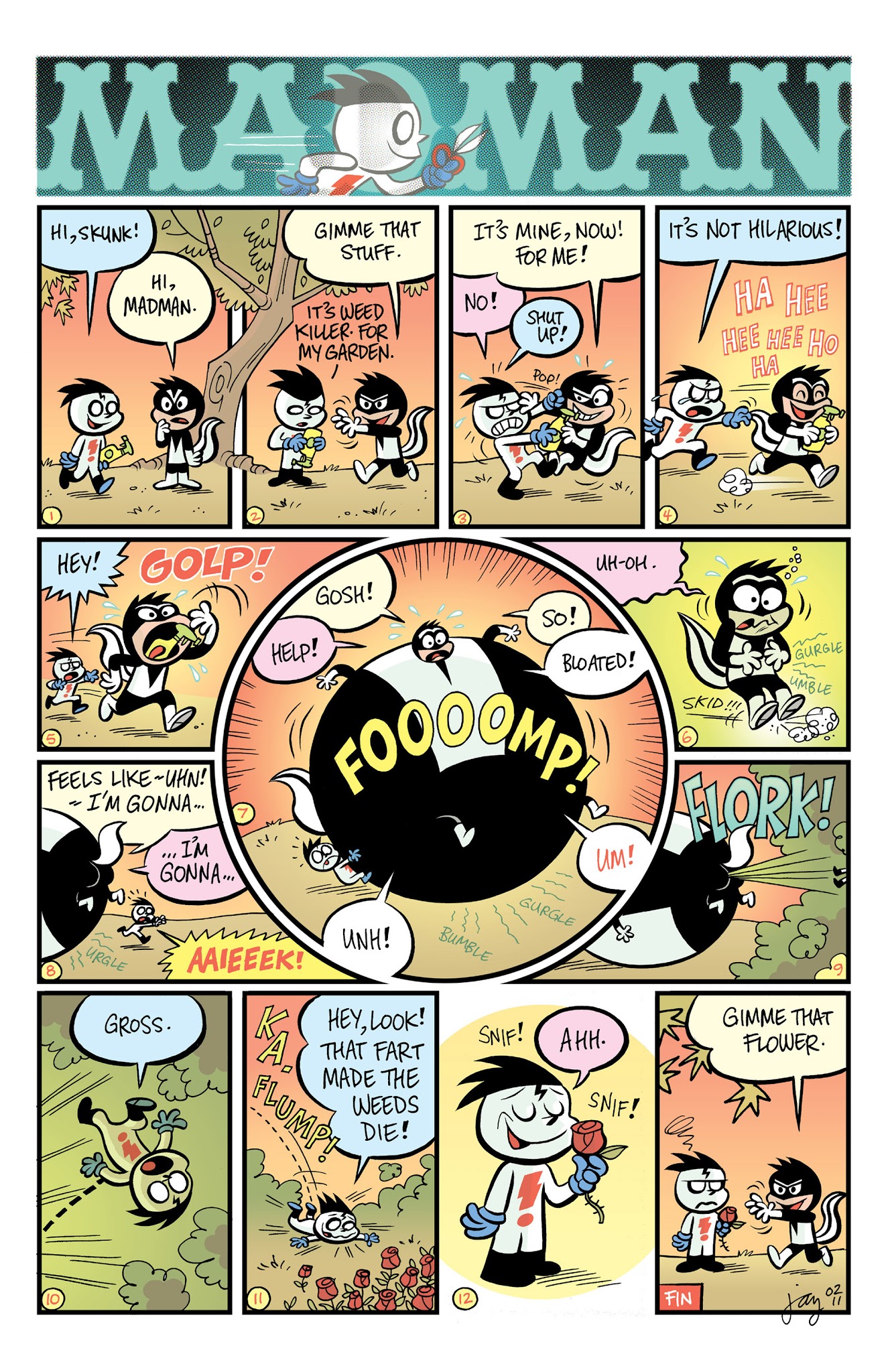 Read online Madman 20th Anniversary Monster! comic -  Issue # TPB - 47