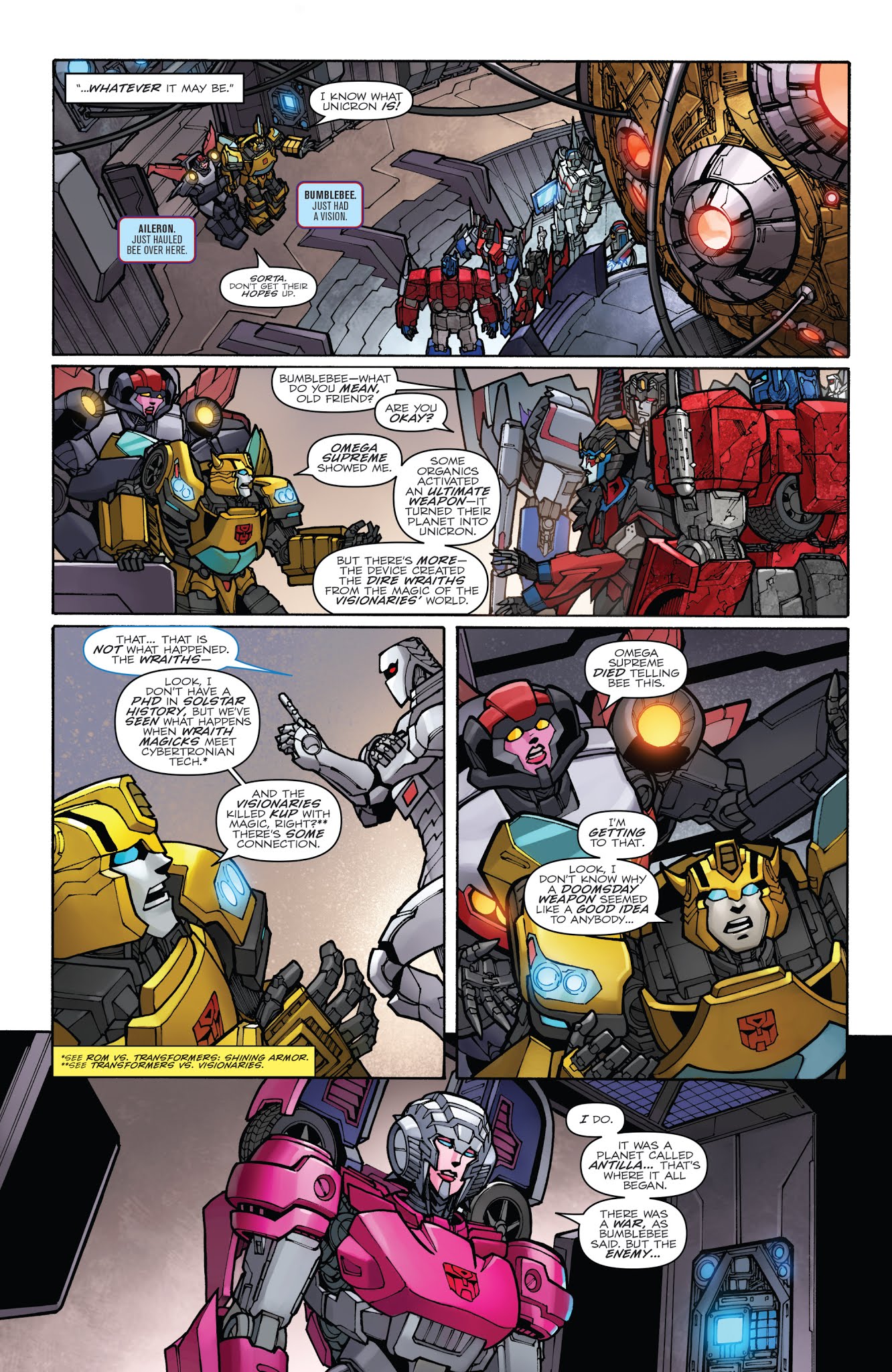 Read online Transformers: Unicron comic -  Issue #3 - 9