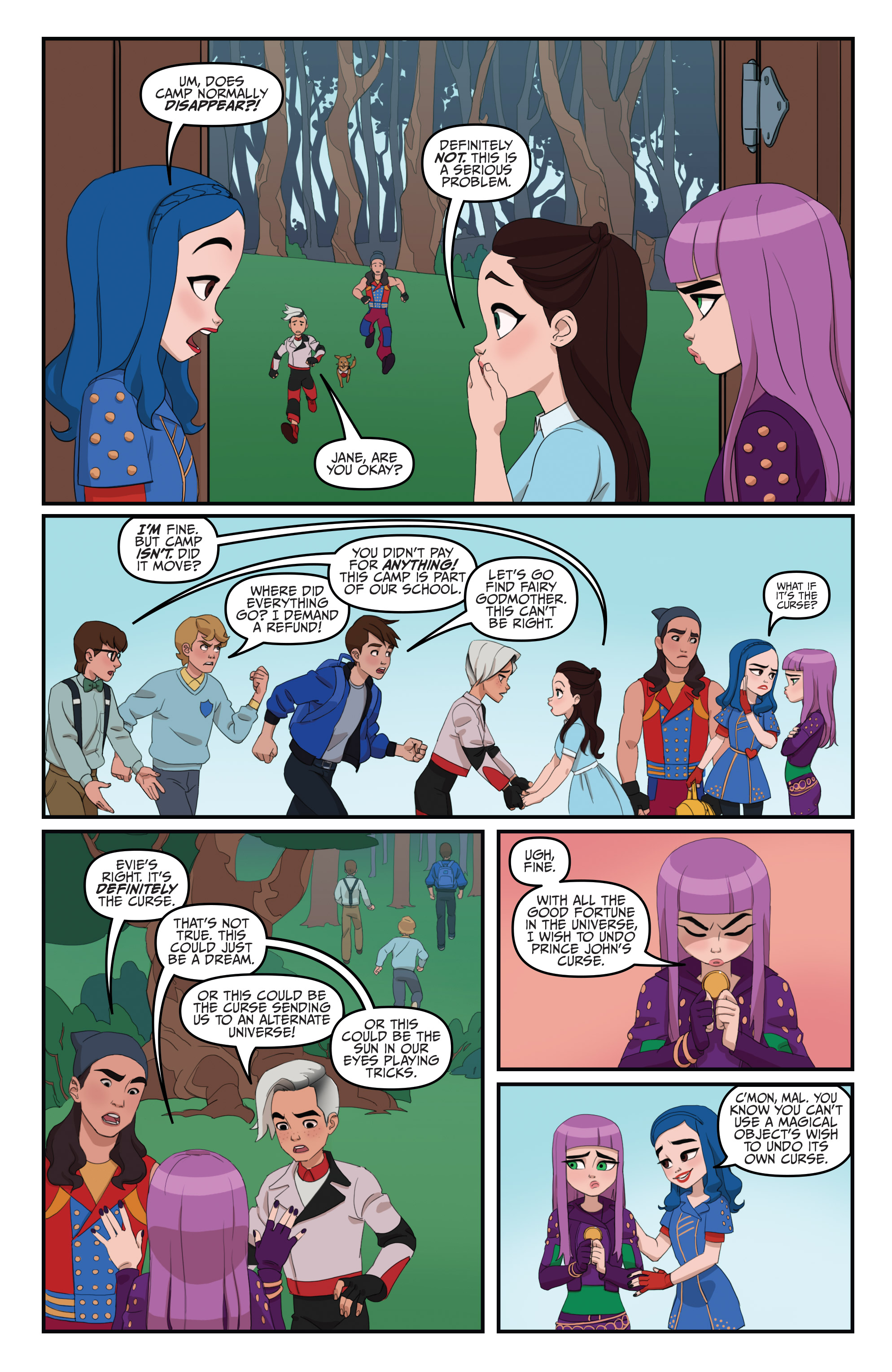 Read online Descendants: Twisted Field Trip comic -  Issue # Full - 35