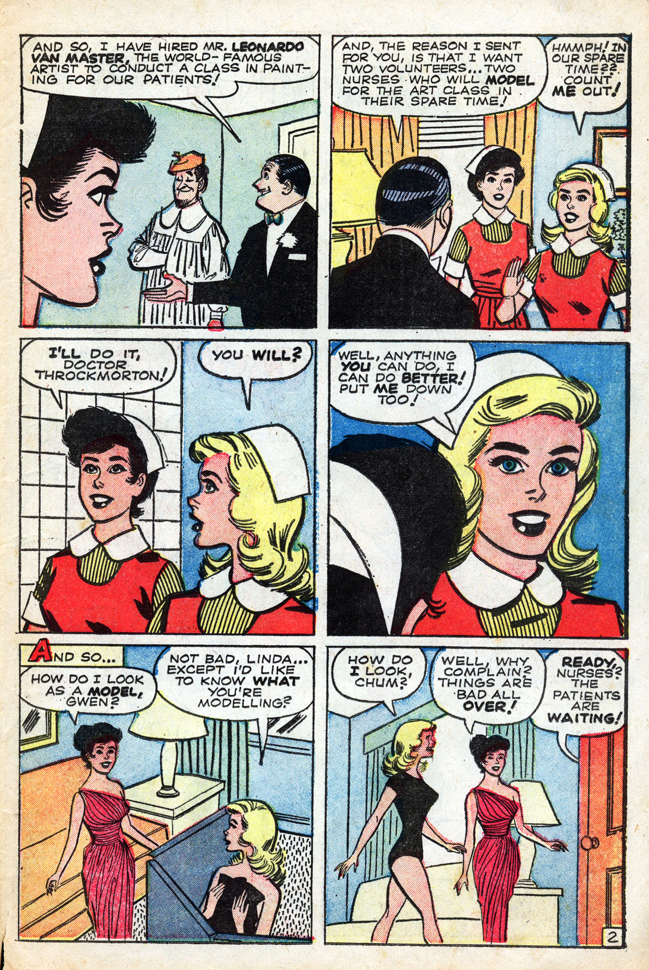 Read online Linda Carter, Student Nurse comic -  Issue #4 - 11