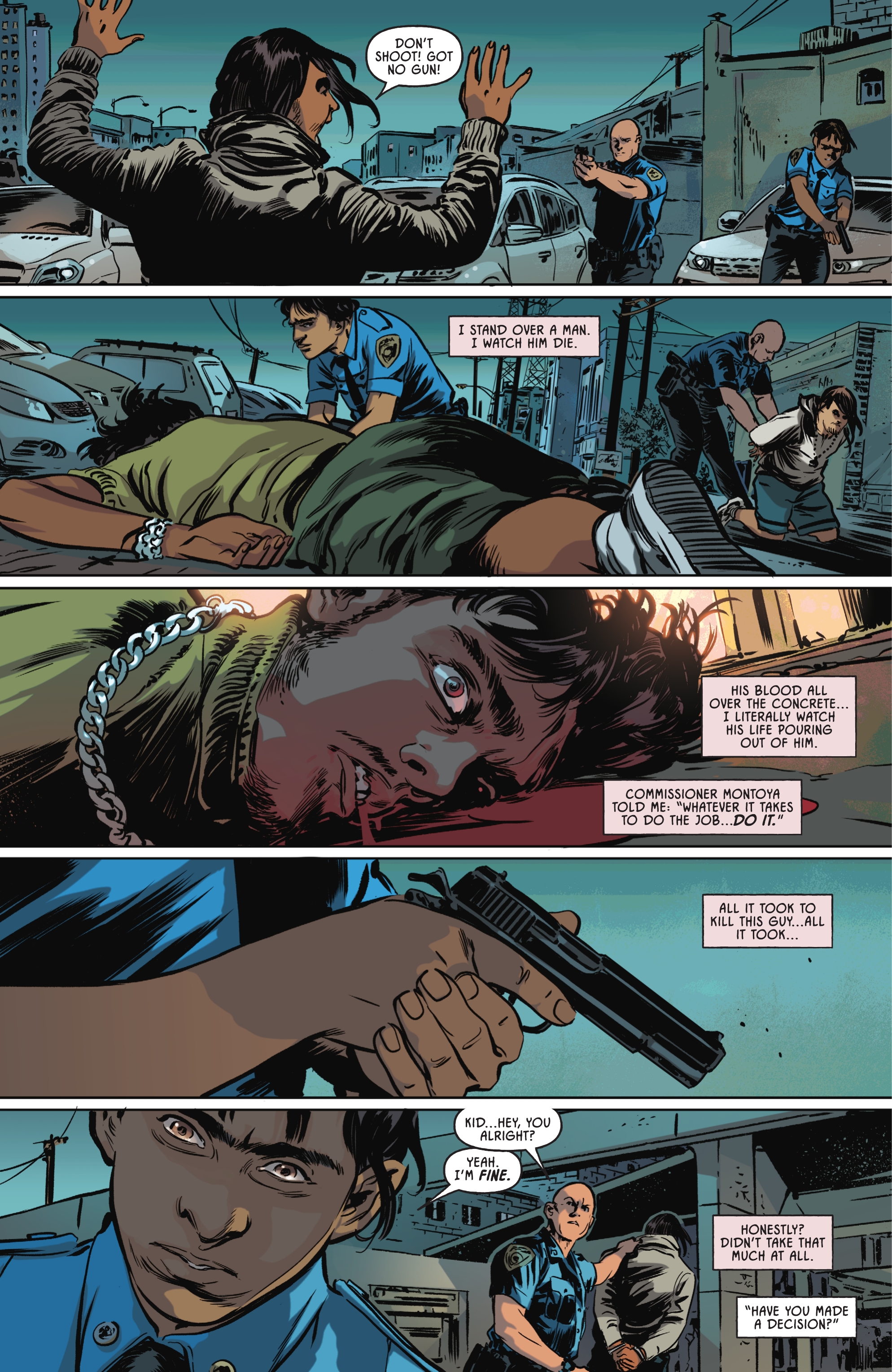 Read online GCPD: The Blue Wall comic -  Issue #3 - 22