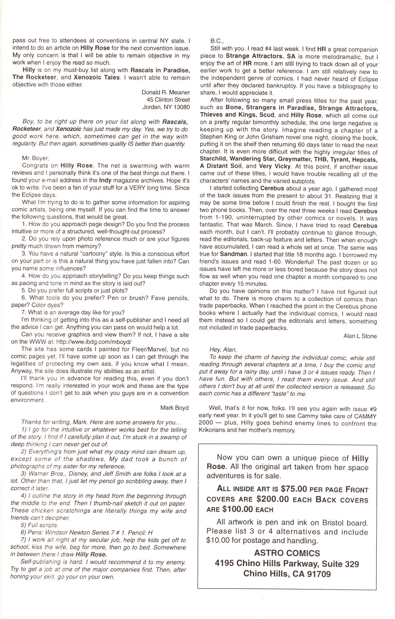 Read online Hilly Rose comic -  Issue #8 - 33