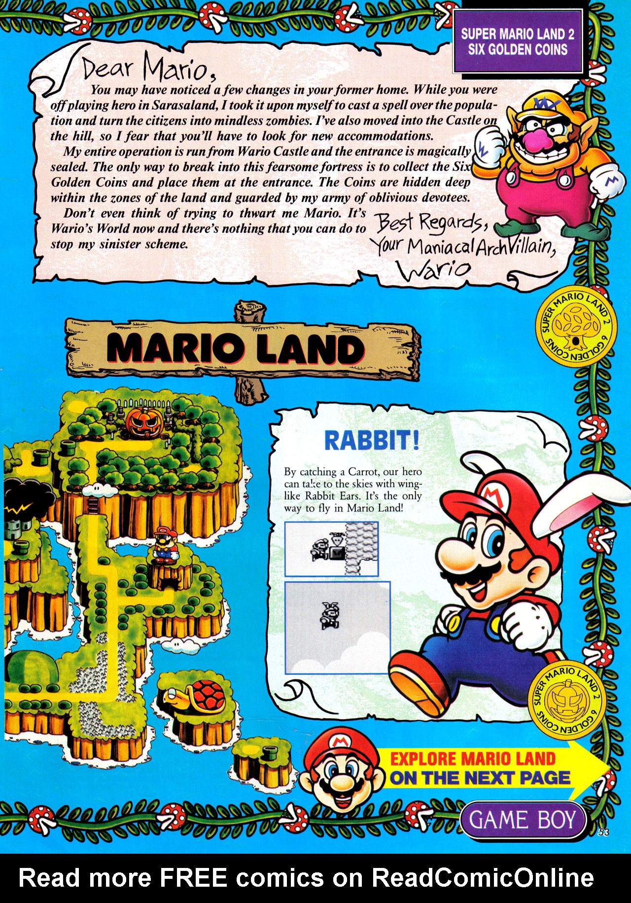 Read online Nintendo Power comic -  Issue #42 - 56