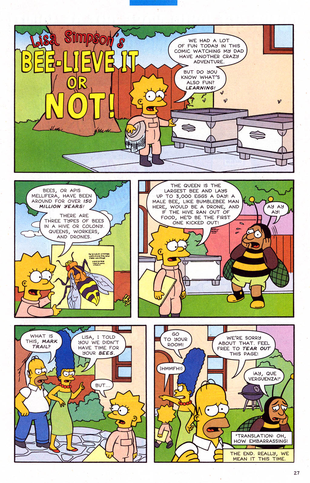 Read online Simpsons Comics comic -  Issue #104 - 27