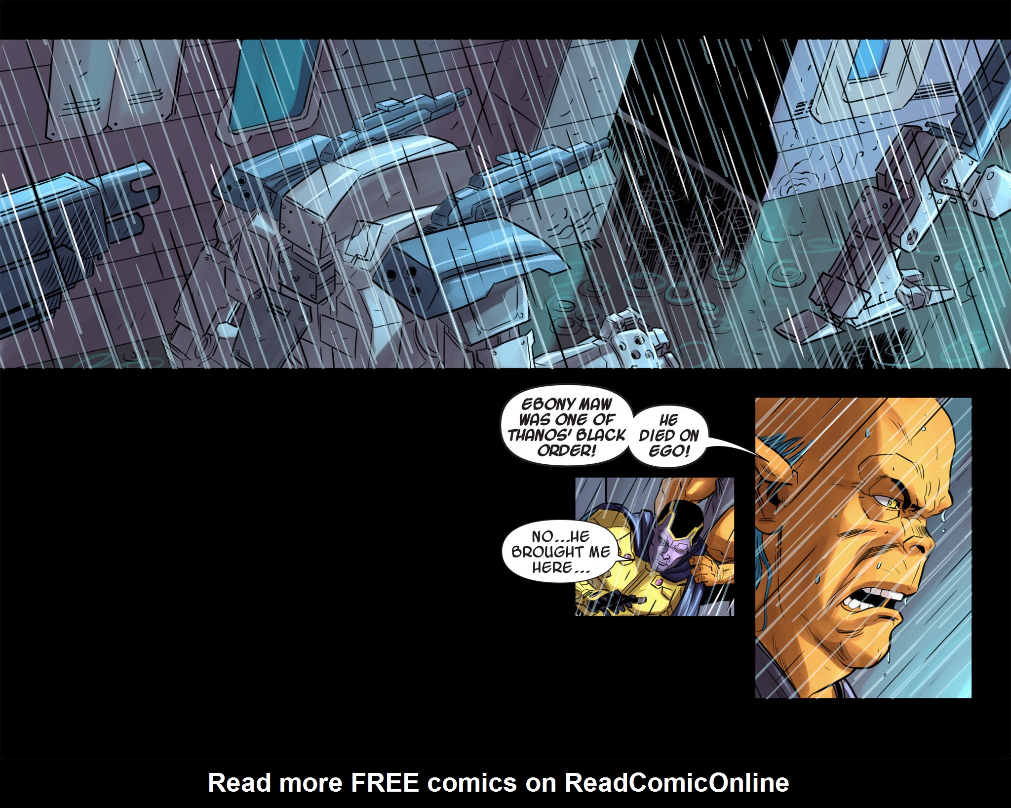 Read online Thanos: A God Up There Listening comic -  Issue # TPB - 306