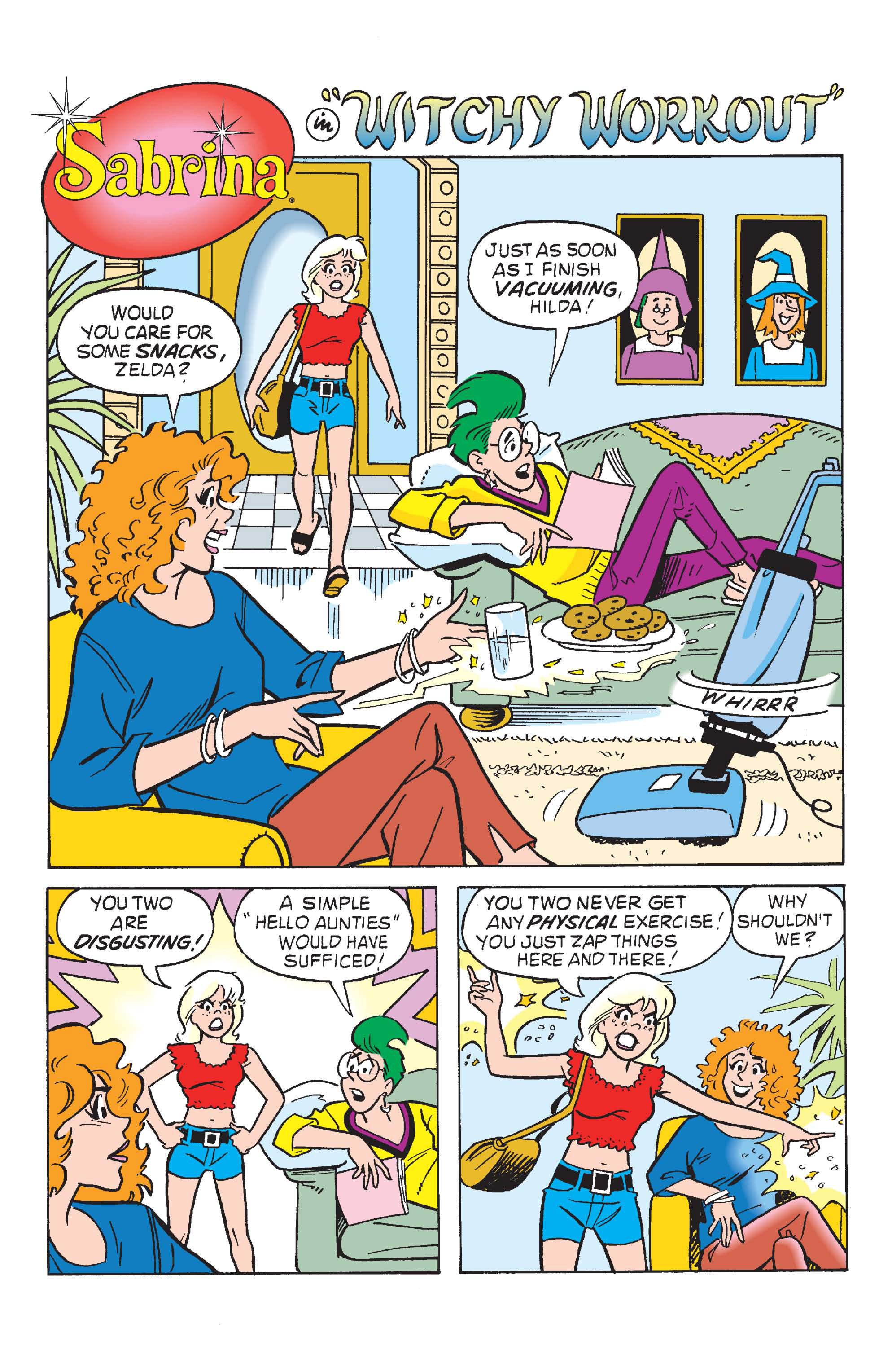 Read online Sabrina the Teenage Witch (1997) comic -  Issue #6 - 16