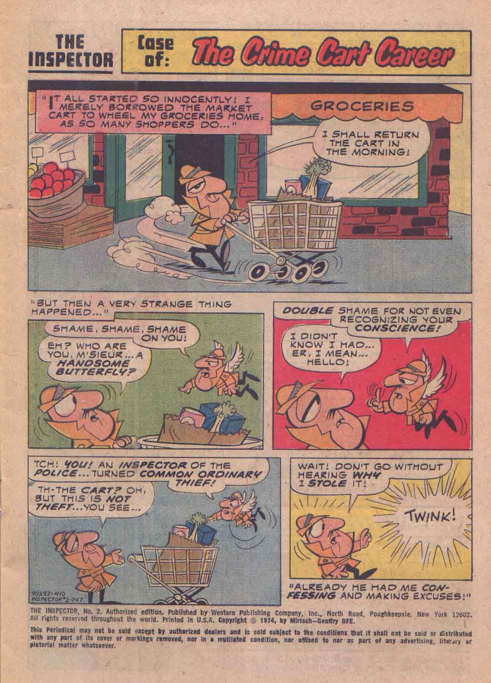 Read online The Inspector (1974) comic -  Issue #2 - 3