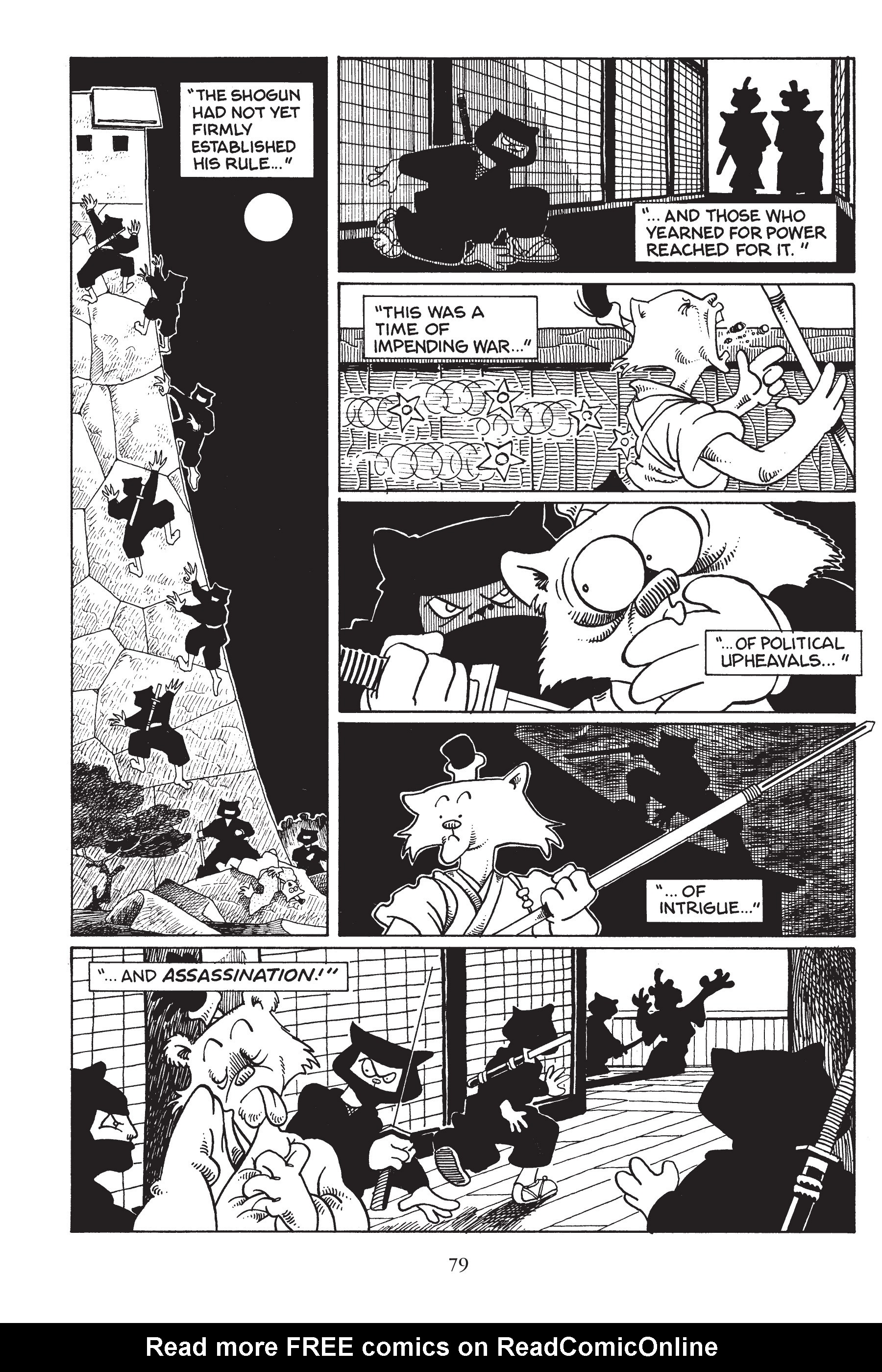 Read online Usagi Yojimbo (1987) comic -  Issue # _TPB 2 - 81