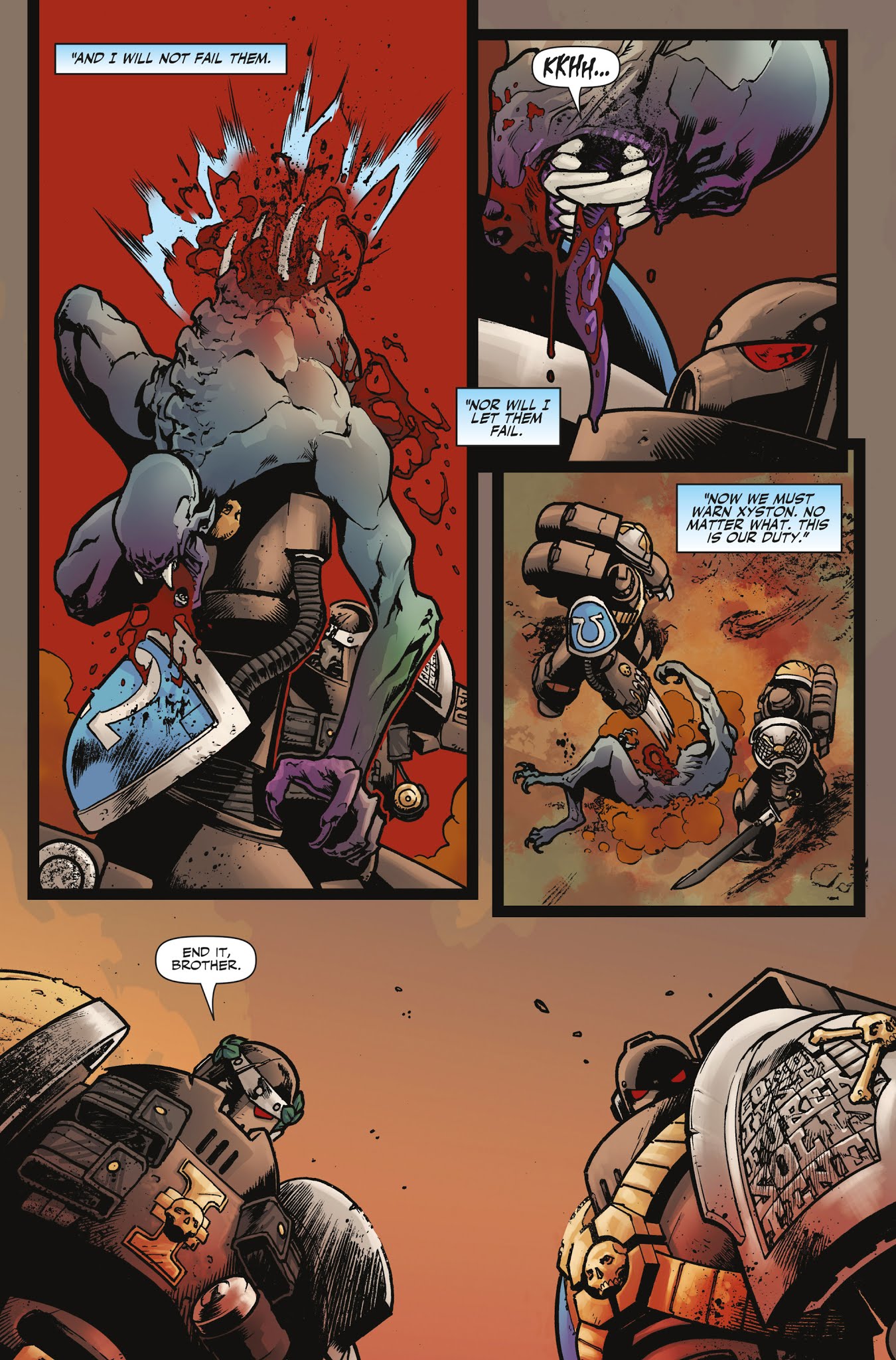 Read online Warhammer 40,000 Deathwatch comic -  Issue #3 - 6