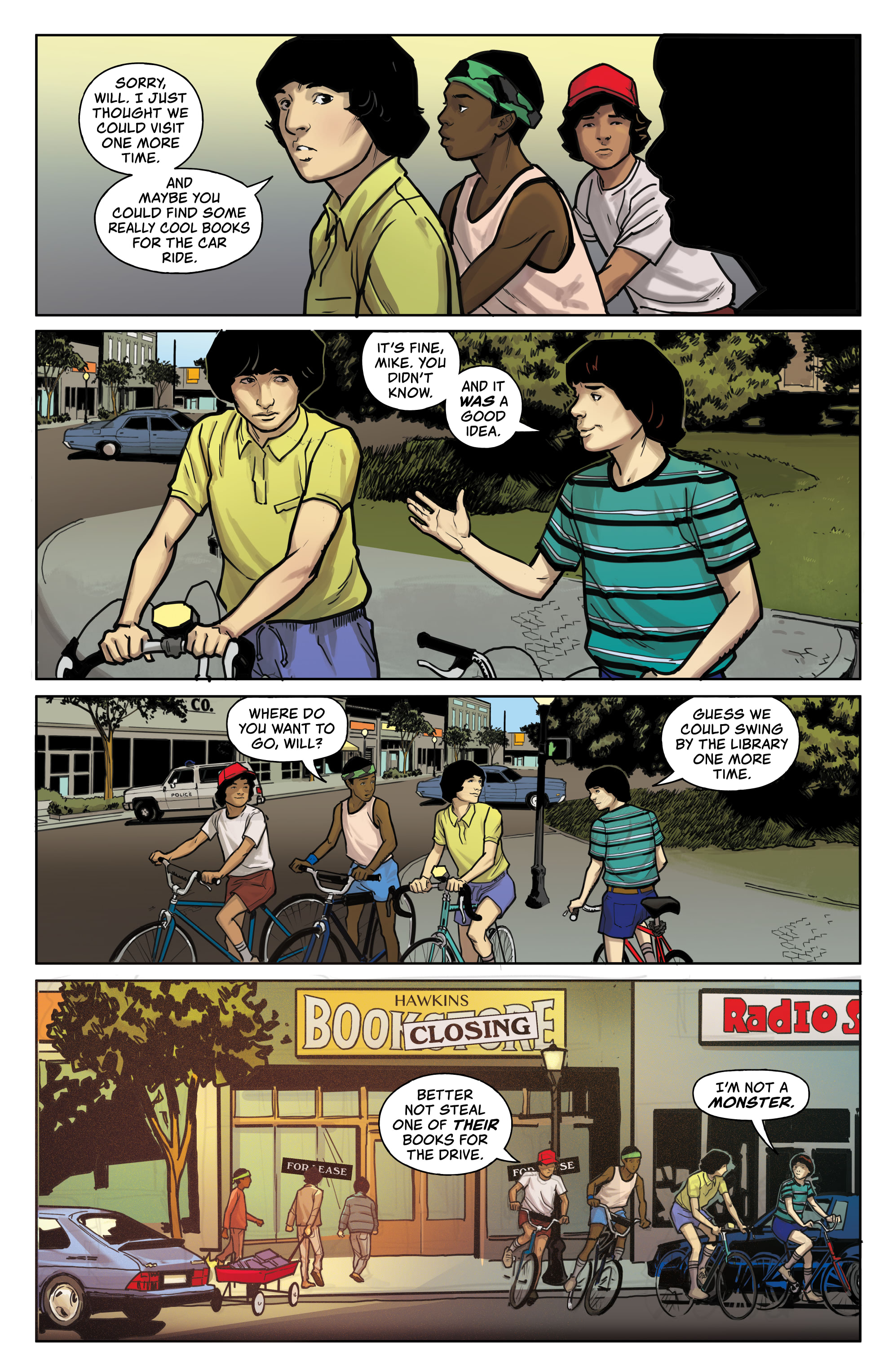 Read online Stranger Things and Dungeons & Dragons comic -  Issue #4 - 4
