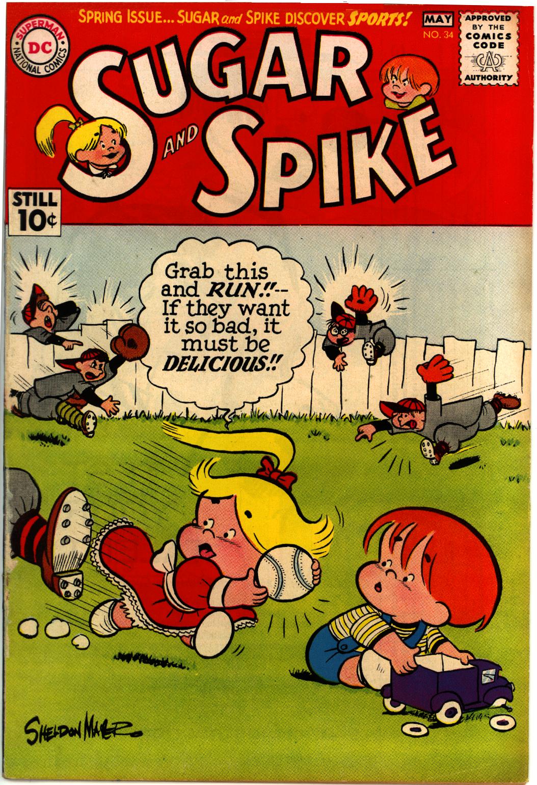 Read online Sugar and Spike comic -  Issue #34 - 1
