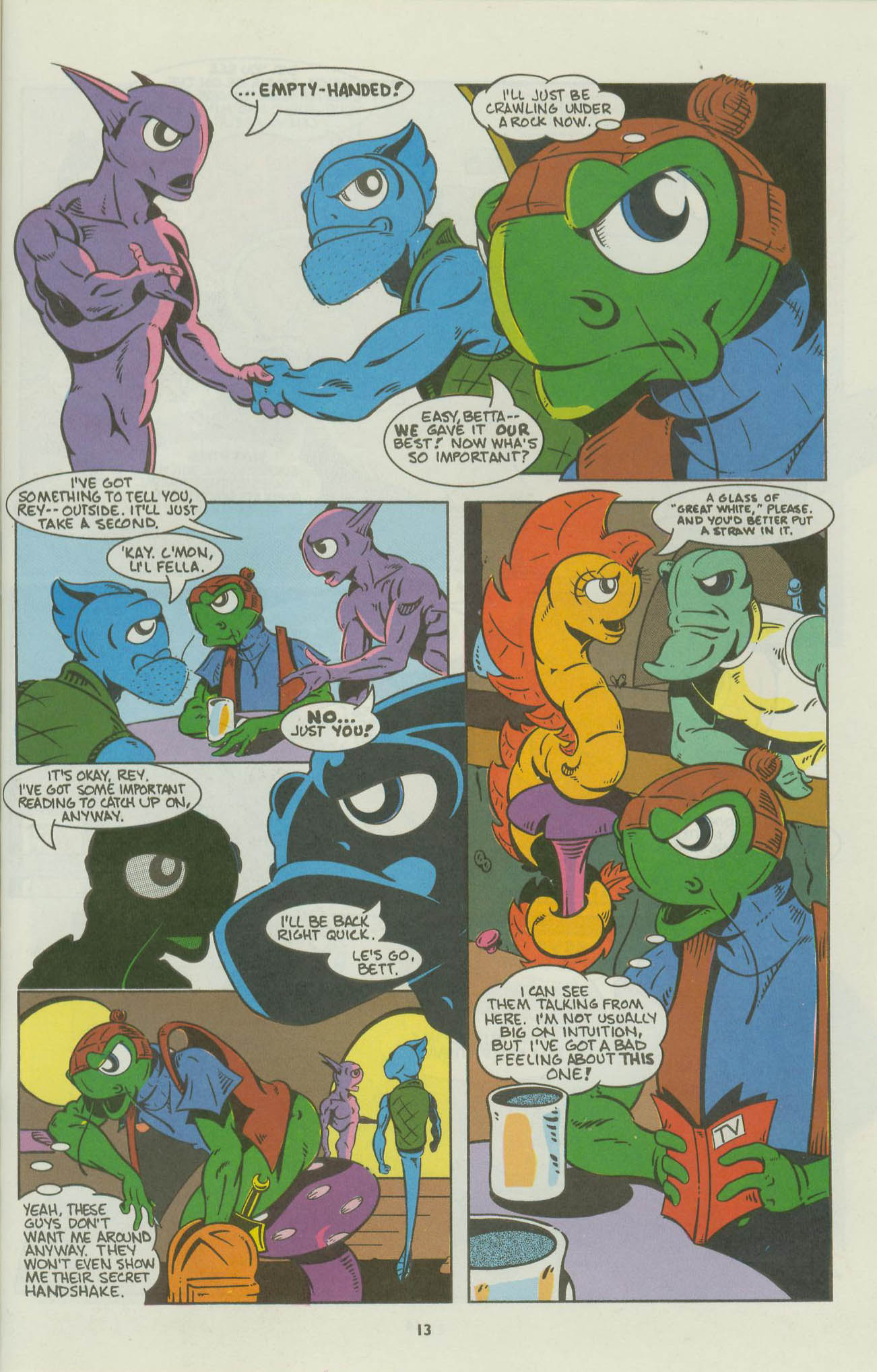 Read online The Fish Police comic -  Issue #16 - 15