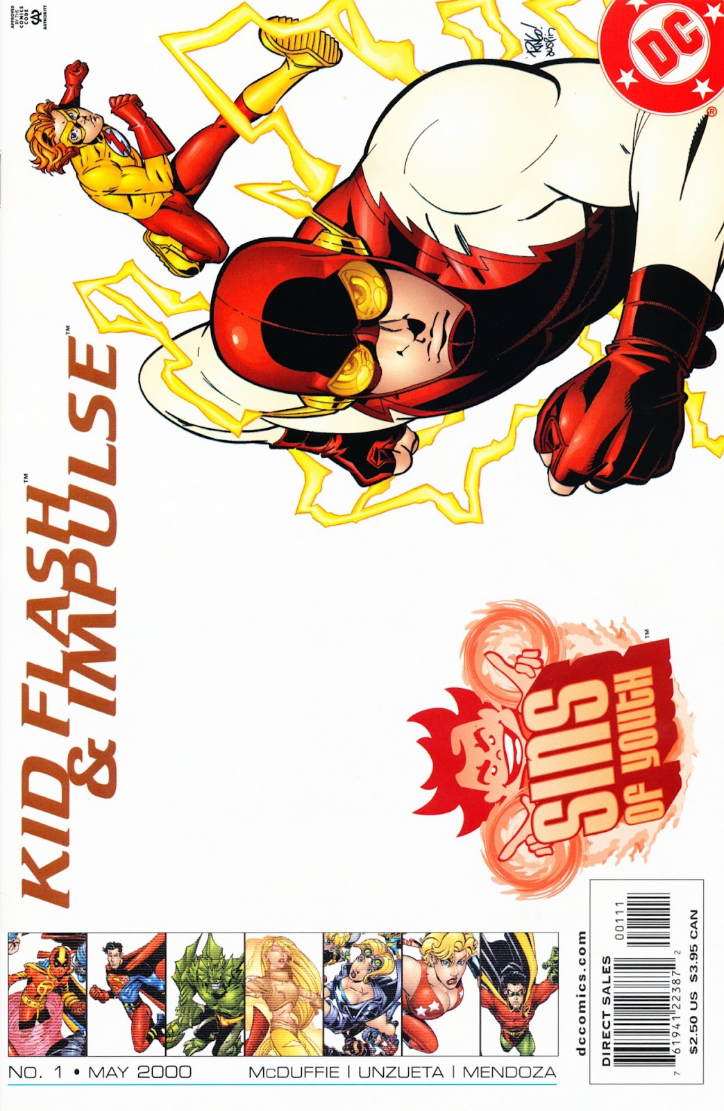 <{ $series->title }} issue Kid Flash and Impulse - Page 1