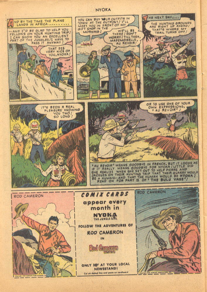 Read online Nyoka the Jungle Girl (1945) comic -  Issue #41 - 8