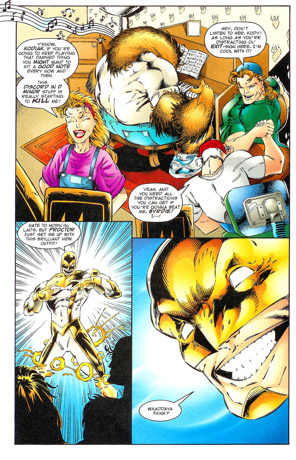 Read online NewMen comic -  Issue #4 - 6