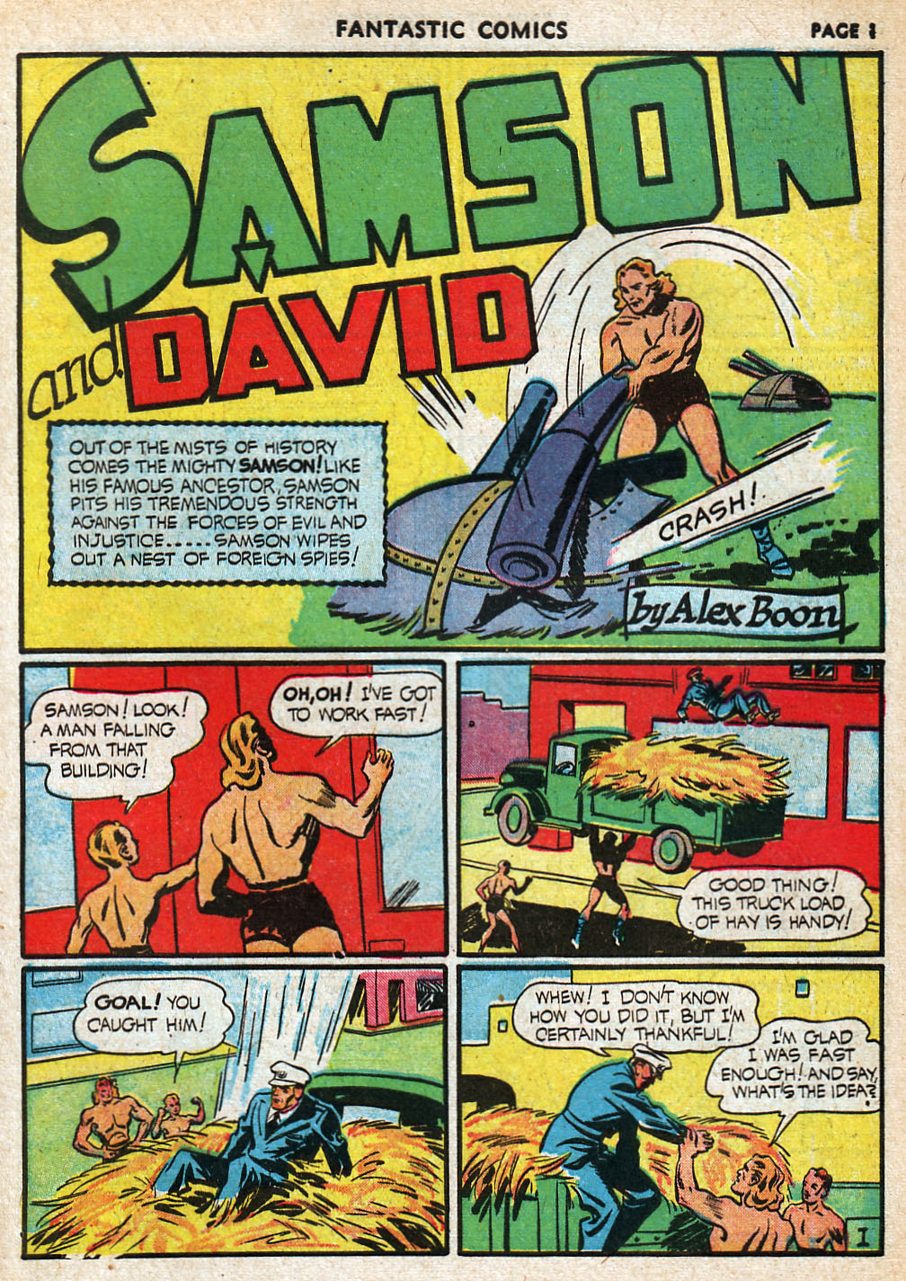 Read online Fantastic Comics comic -  Issue #20 - 2