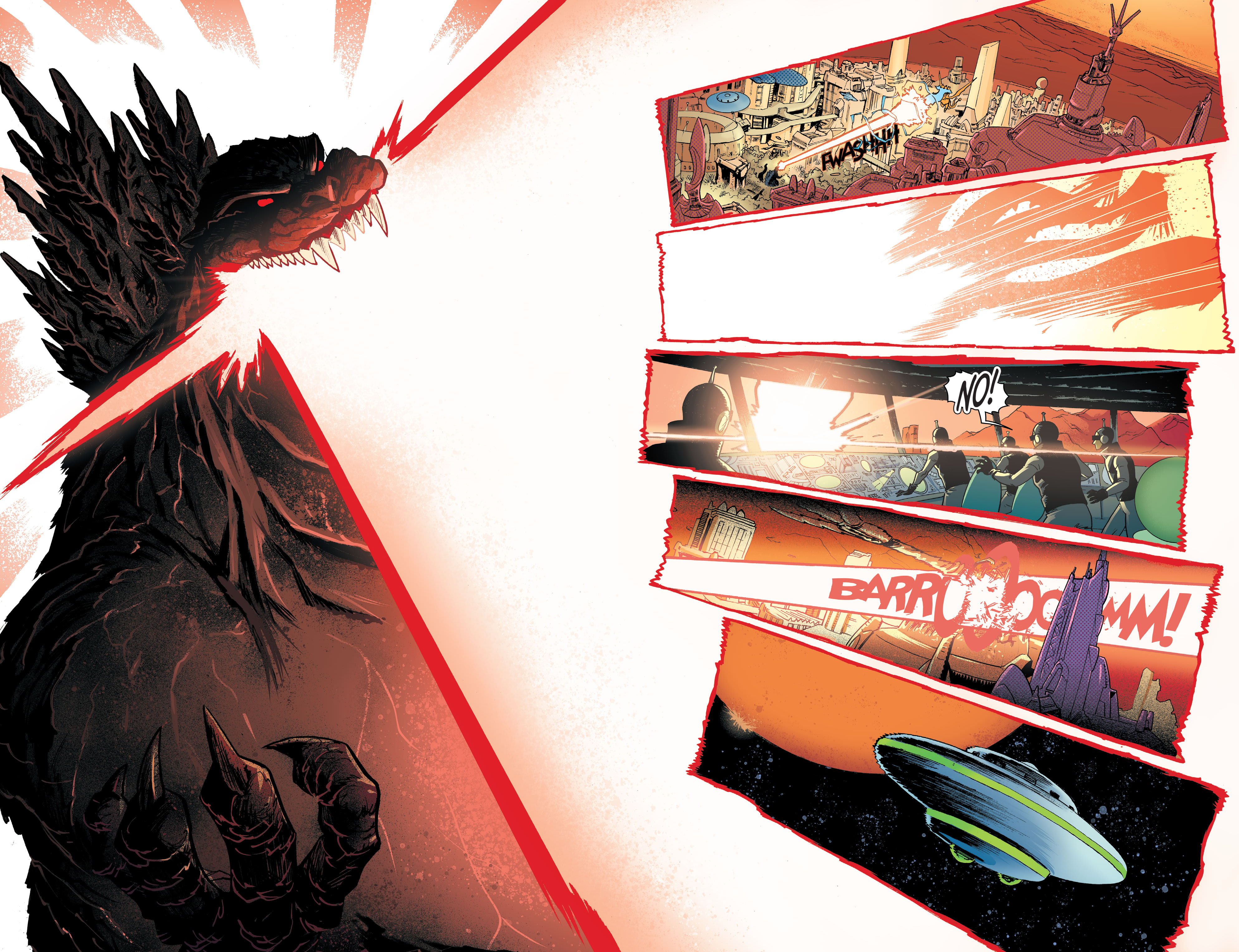 Read online Godzilla Rivals: Vs. King Ghidorah comic -  Issue # Full - 37