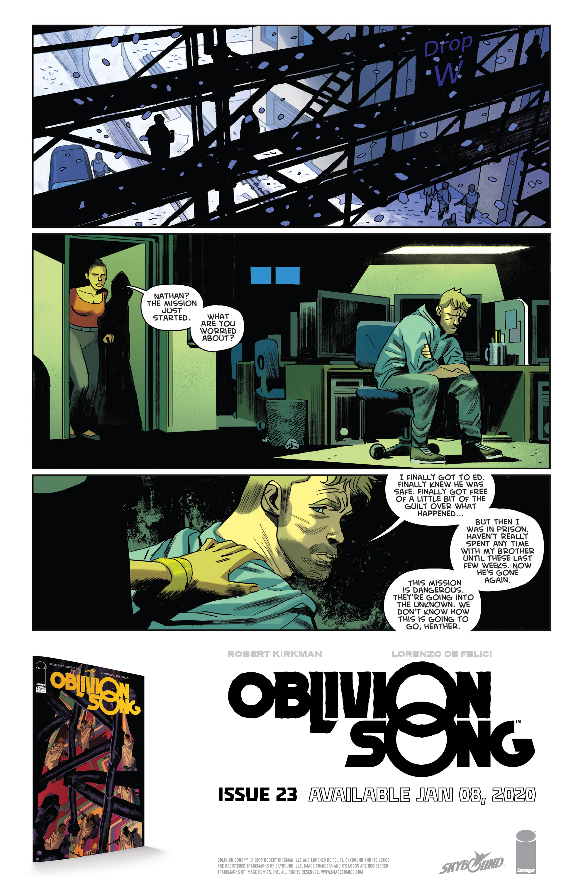 Read online Oblivion Song comic -  Issue #22 - 25
