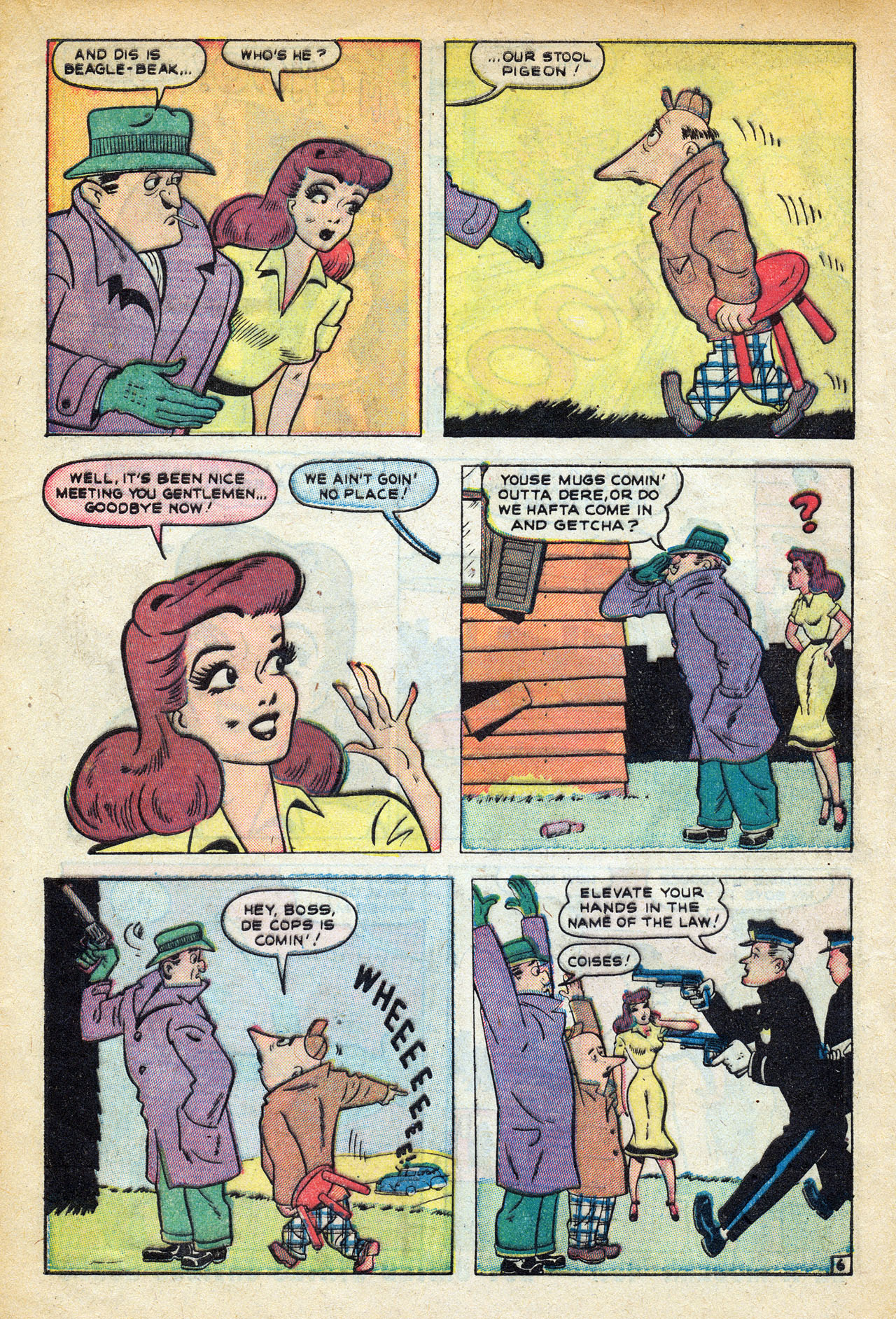 Read online Nellie The Nurse (1945) comic -  Issue #20 - 8