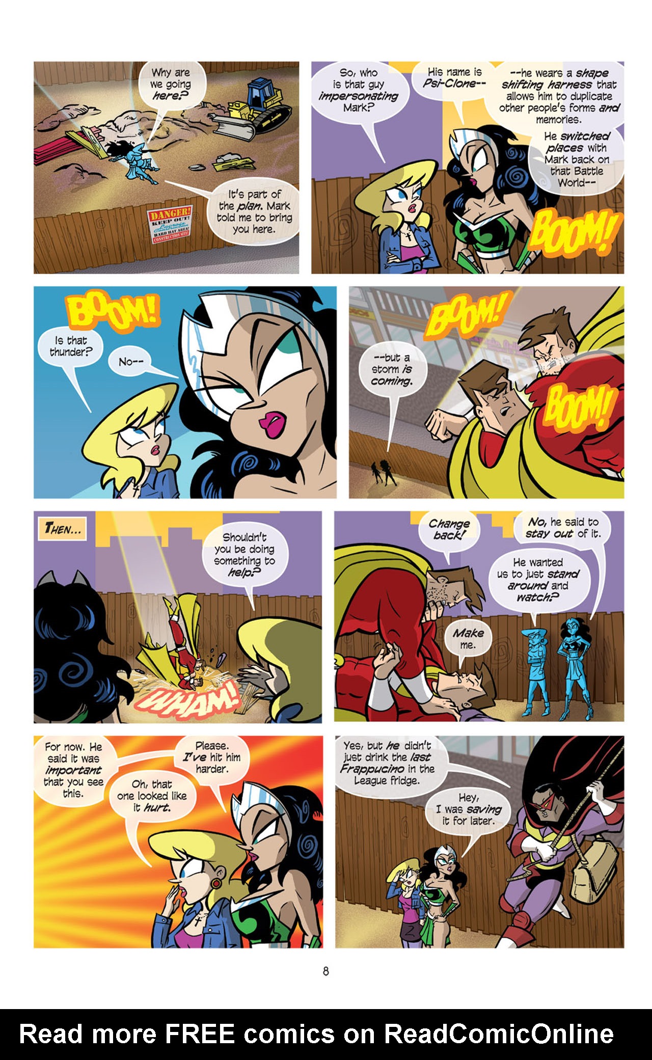 Read online Love and Capes comic -  Issue #9 - 9